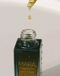 1.2% Clean Algae Retinol Face Oil for Anti-Aging and Wrinkles with Green Tea