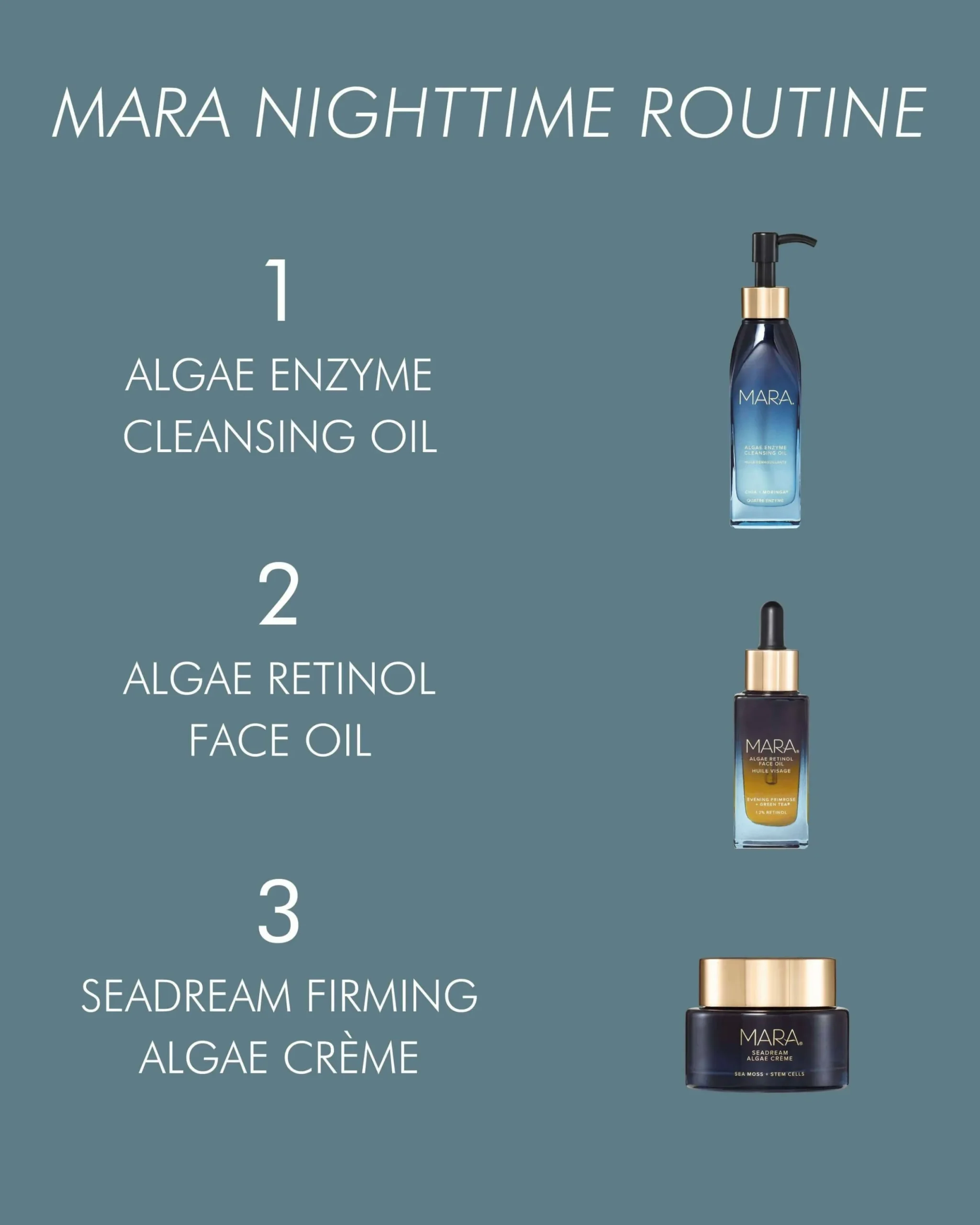 1.2% Clean Algae Retinol Face Oil for Anti-Aging and Wrinkles with Green Tea