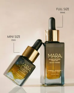 1.2% Clean Algae Retinol Face Oil for Anti-Aging and Wrinkles with Green Tea