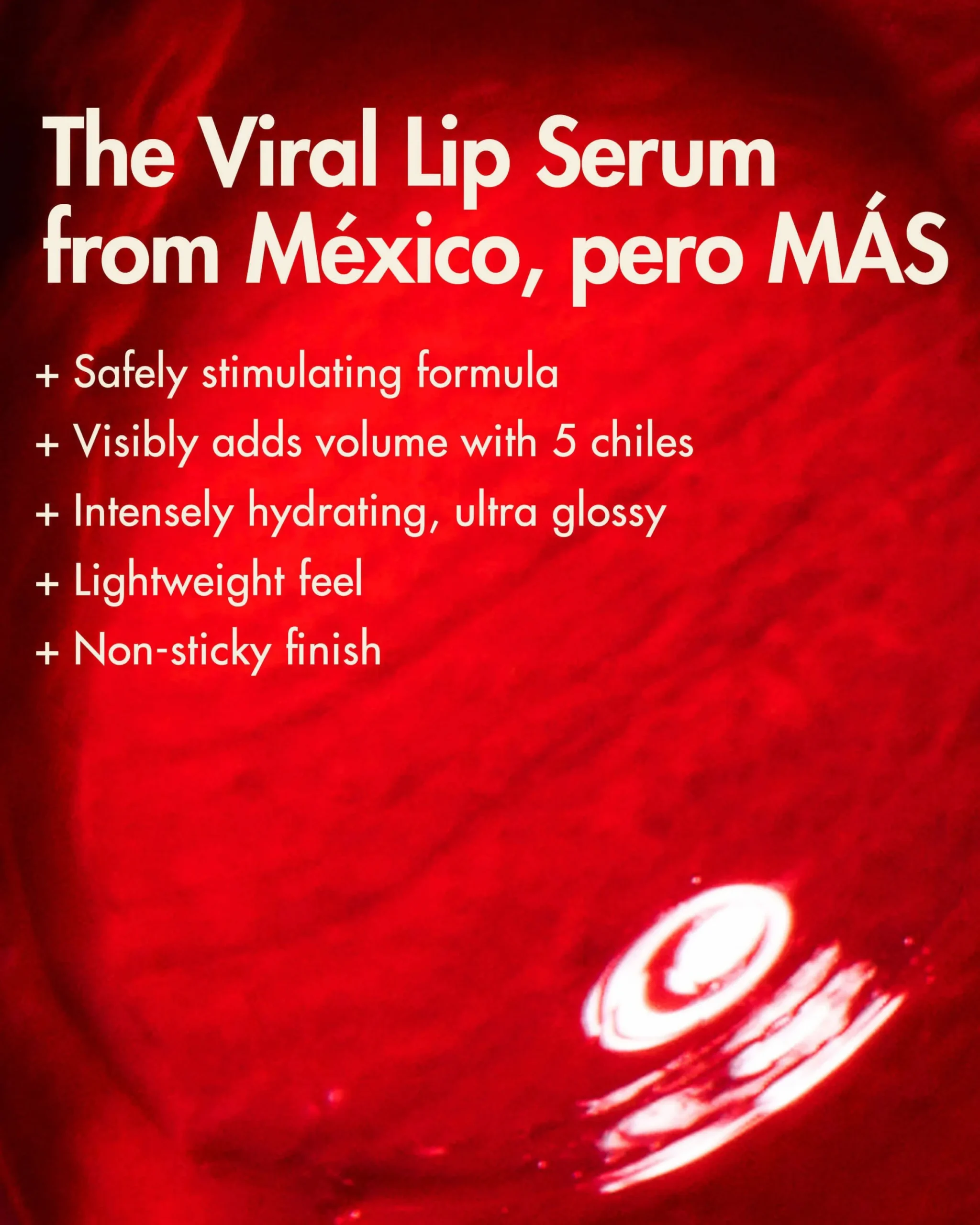 ACARÍCIAME MÁS Volumizing Solid Lip Serum