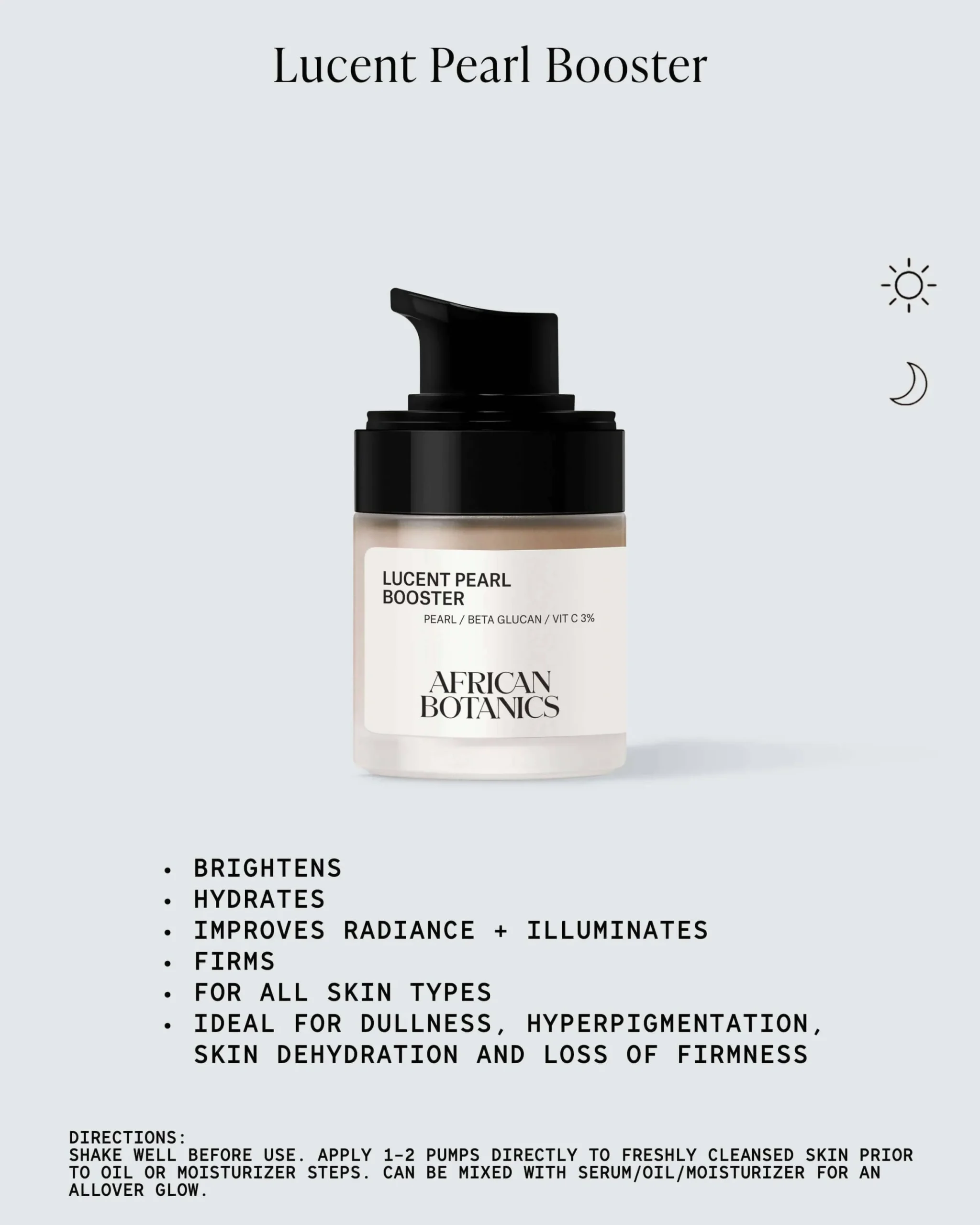 African Botanics Lucent Pearl Booster