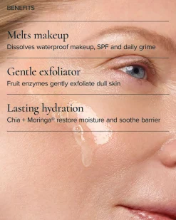 Algae Enzyme Cleansing Oil Makeup Remover with Chia + Moringa