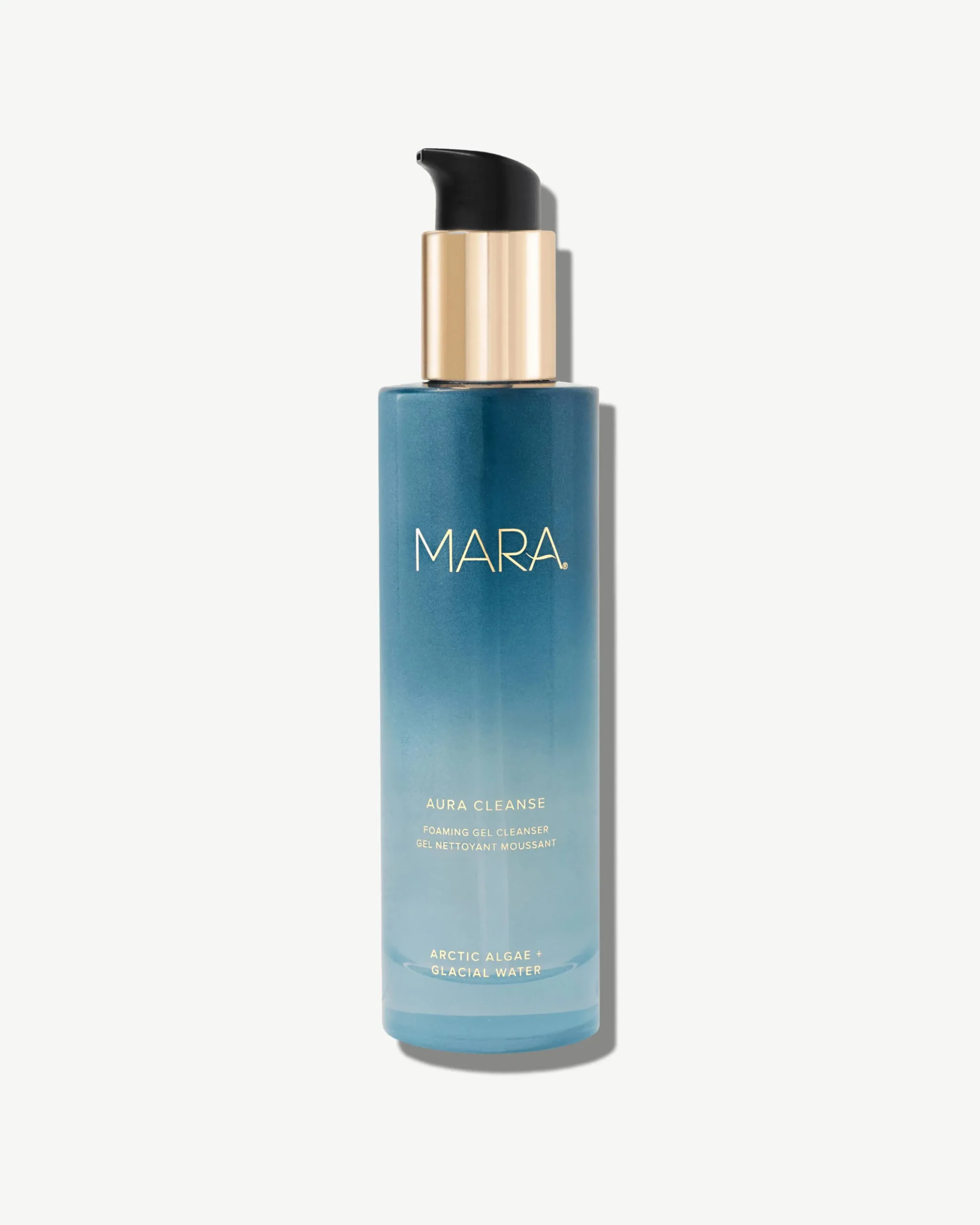 Aura Cleanse Gentle Foaming Gel Cleanser for Dry Skin with Algae