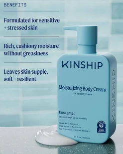 Barrier-Repair Moisturizing Body Cream for Sensitive Skin (Unscented)