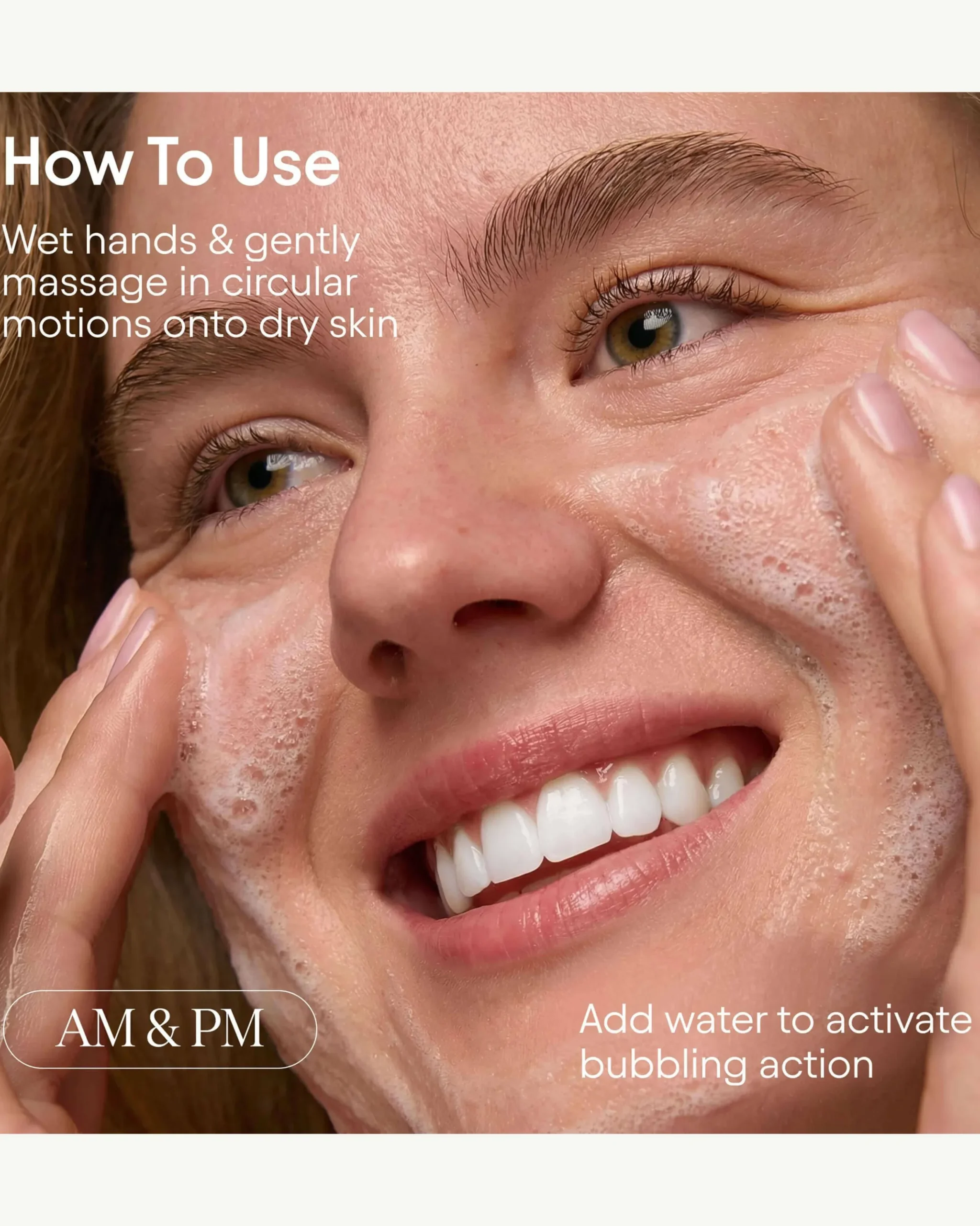 Brightening Bubbling Cleanser with AHA's & Fruit Enzymes