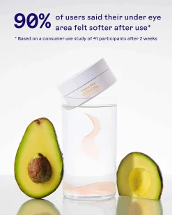 Brighter Days Red Algae + Avocado Biodegradable Eye Masks