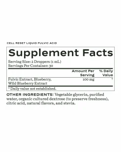 Cell Reset Liquid Fulvic Acid