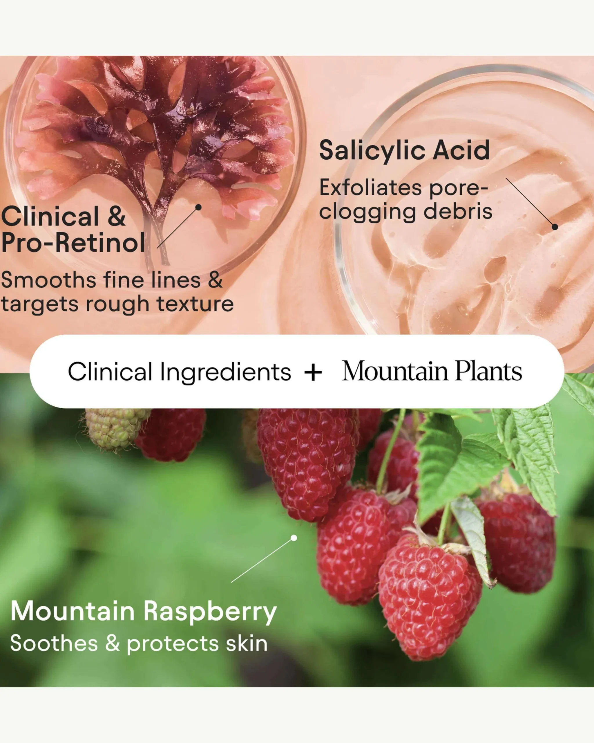 Clarifying Facial Oil with Retinol & Pink Algae