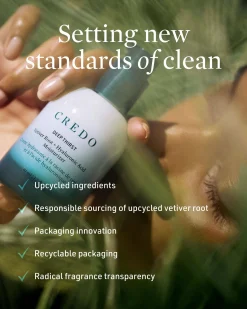 Deep Thirst Vetiver Root + Hyaluronic Acid Moisturizer for Dry Skin