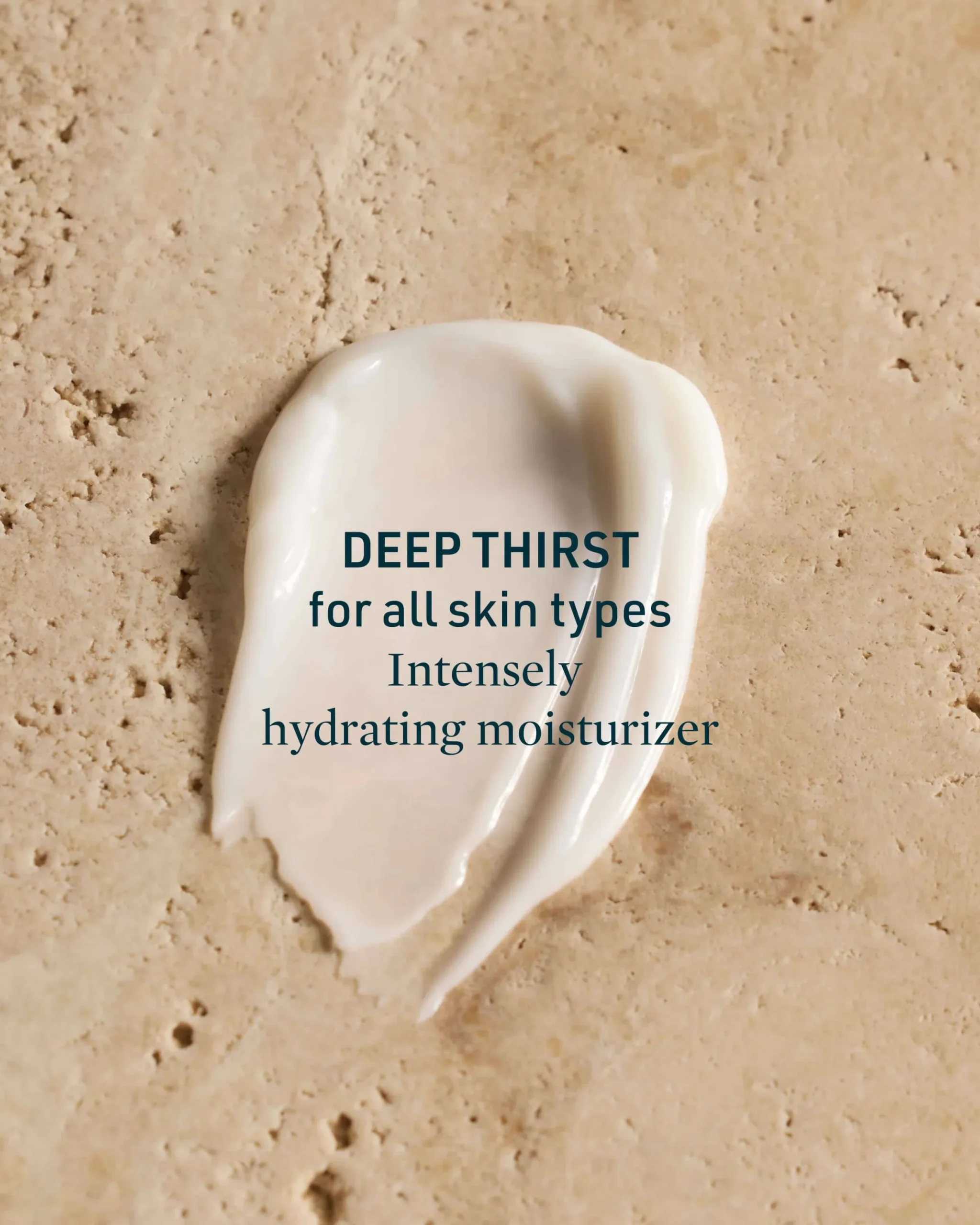 Deep Thirst Vetiver Root + Hyaluronic Acid Moisturizer for Dry Skin