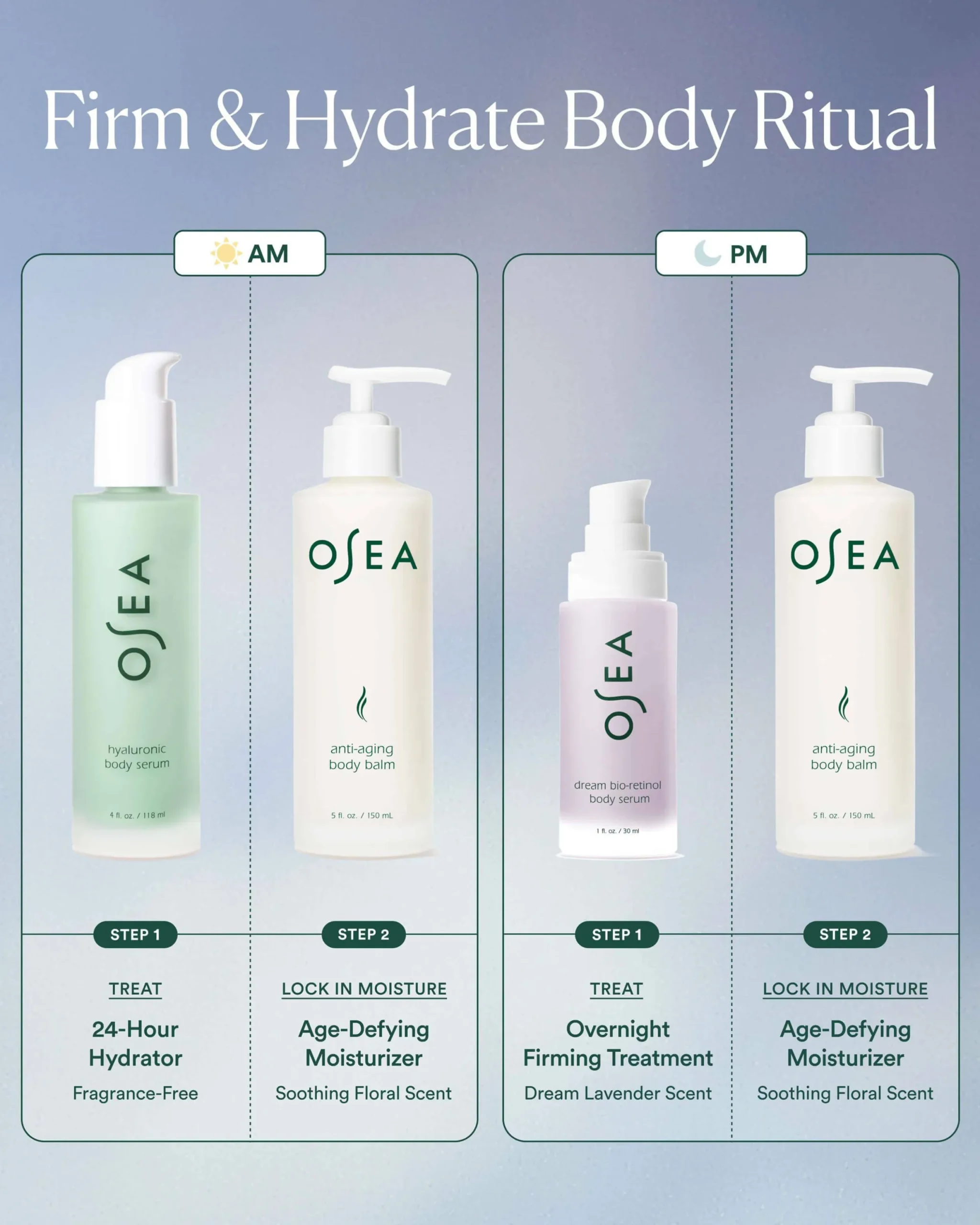 Firm & Hydrate Body Trio