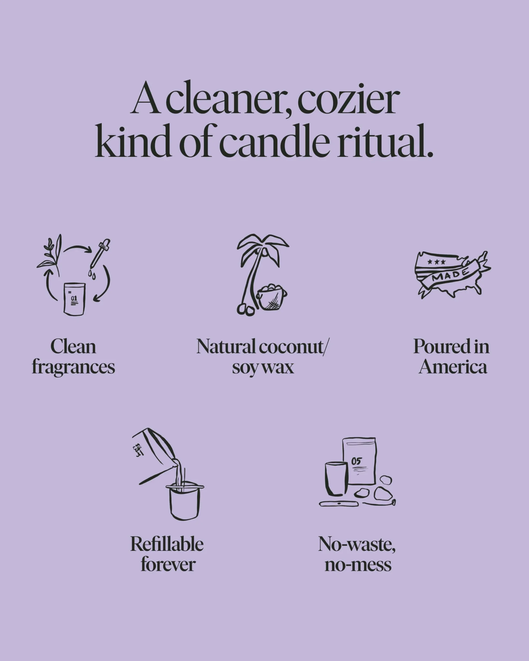 Forever Candle No 05 — Clove, Lavender, Cedarwood