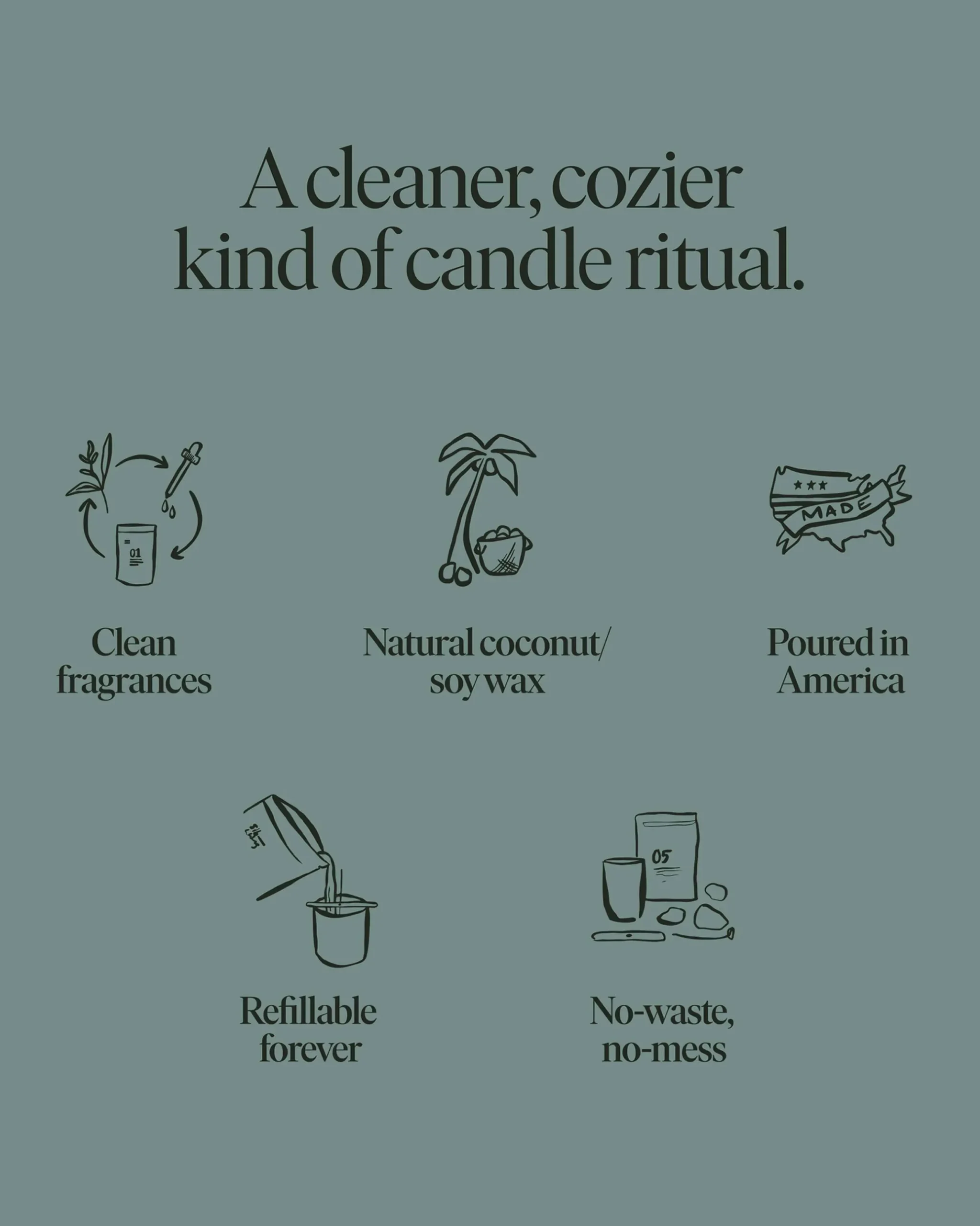 Forever Candle No 04 — Eucalyptus, Balsam, Wild Berries