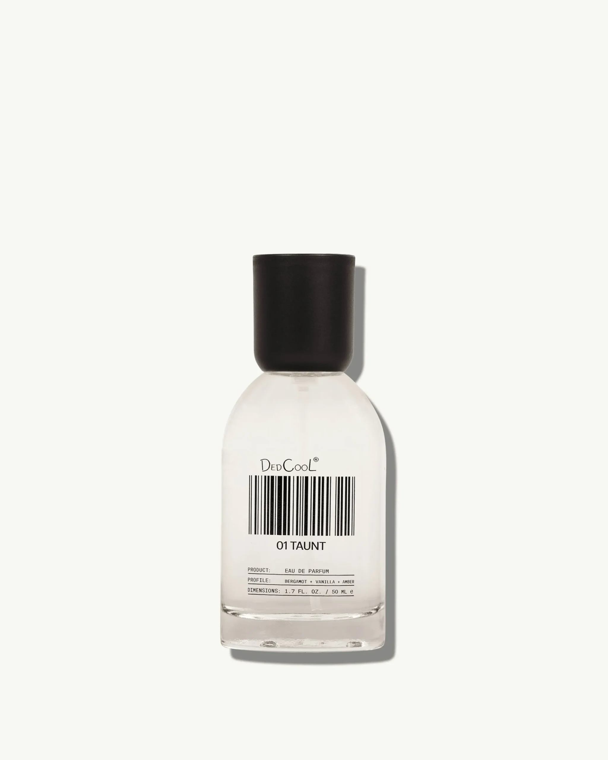 Fragrance 01 Taunt: Bergamot/Amber/Vanilla
