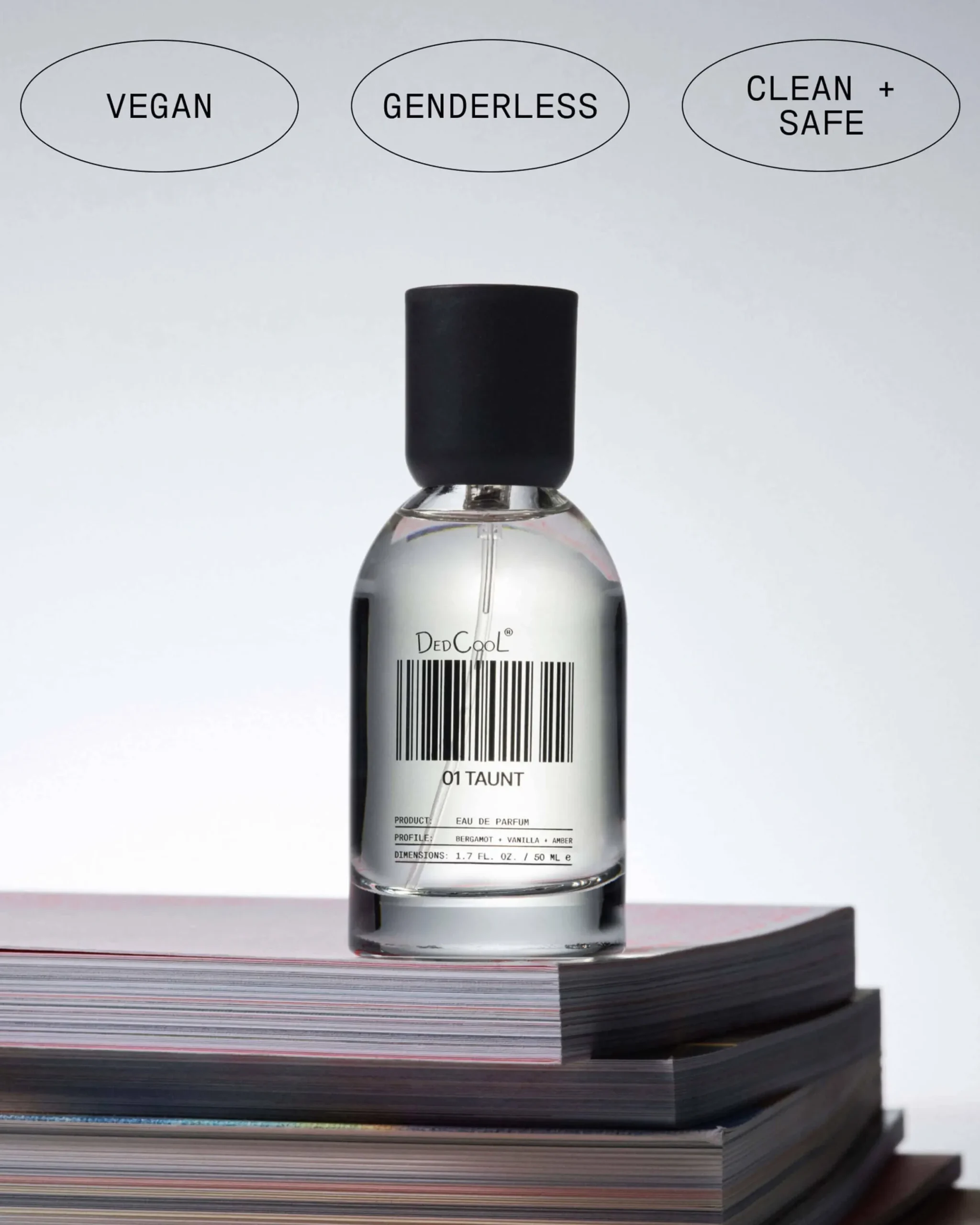 Fragrance 01 Taunt: Bergamot/Amber/Vanilla
