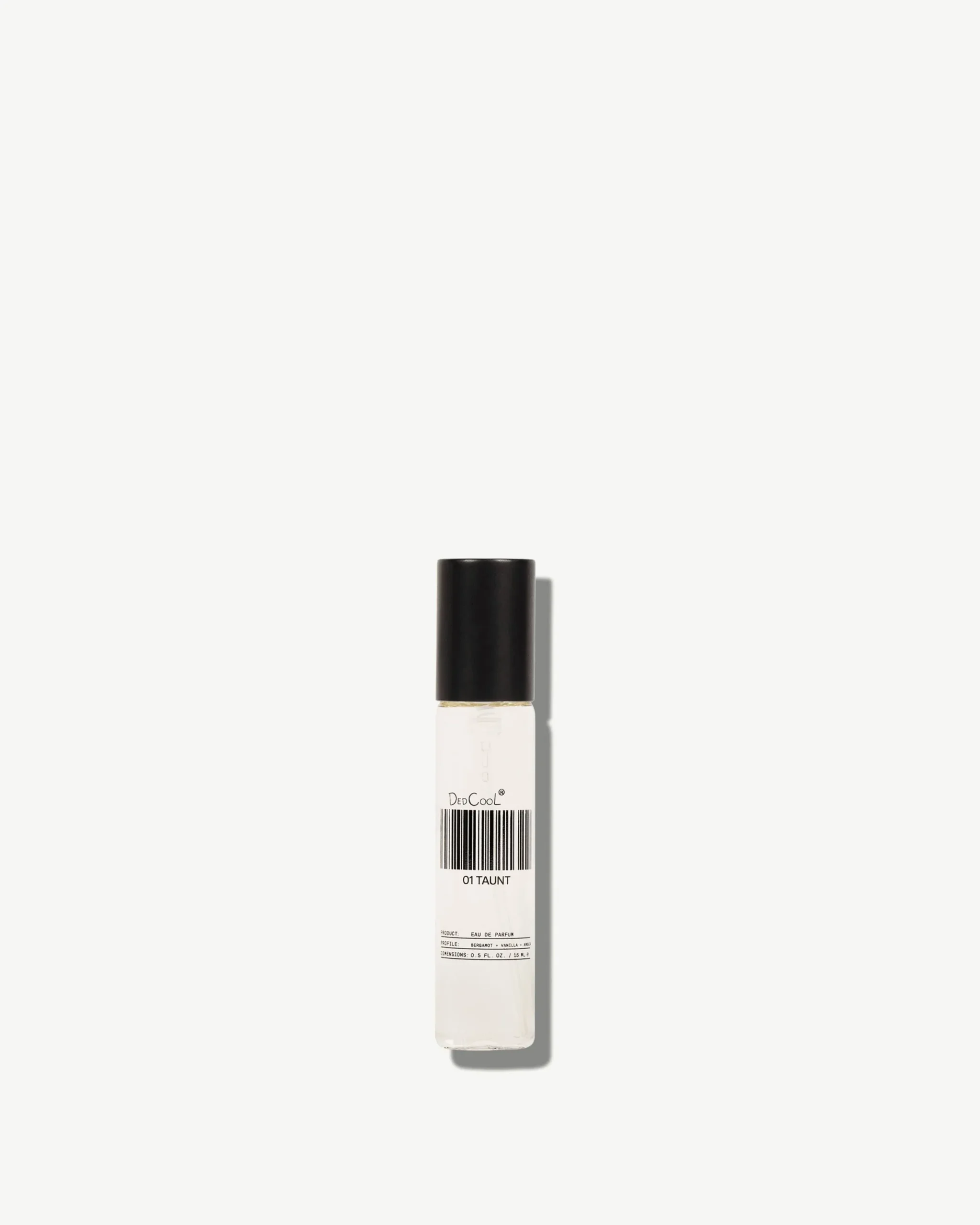 Fragrance 01 Taunt: Bergamot/Amber/Vanilla