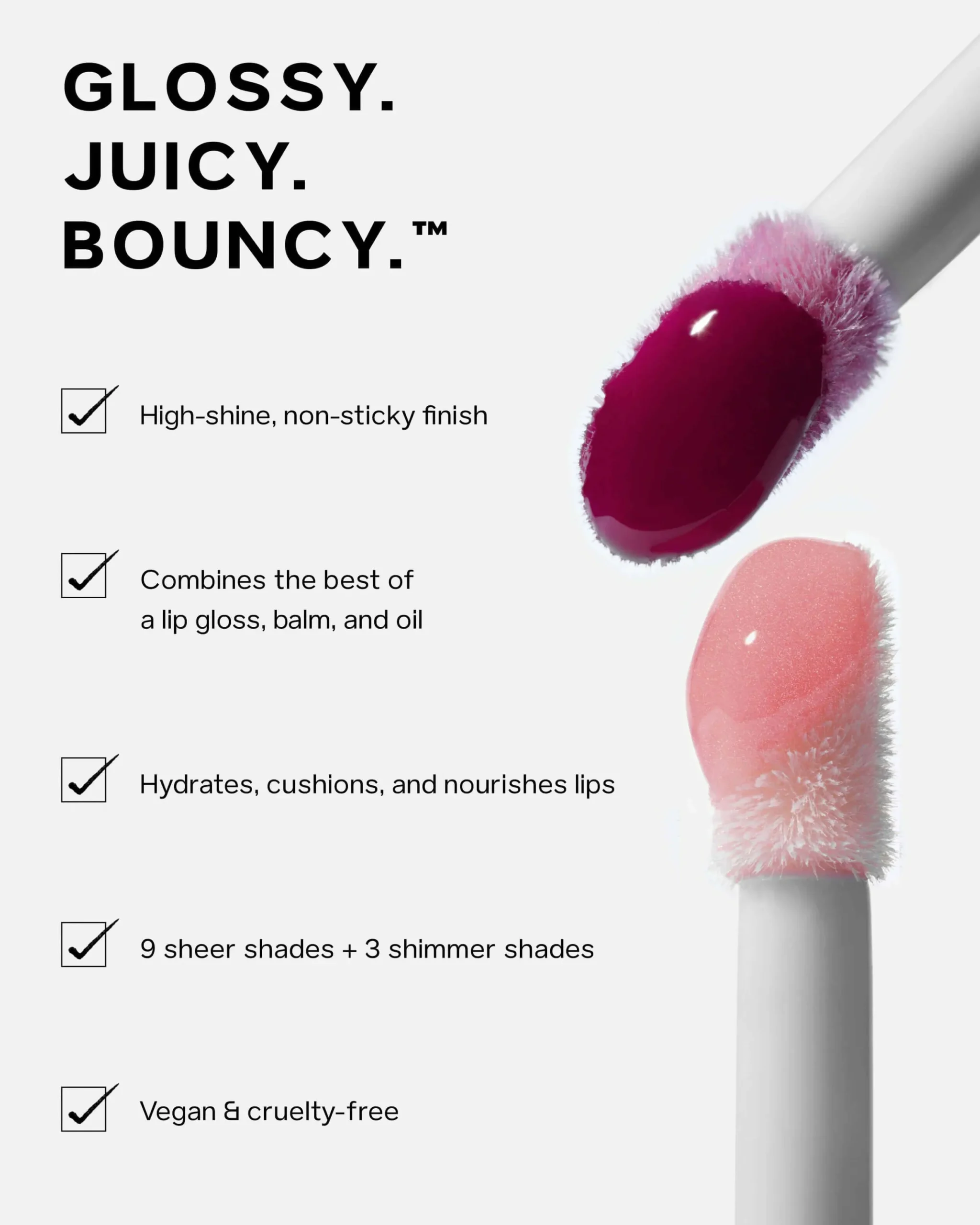 Glossybounce High-Shine Hydrating Lip Gloss Oil
