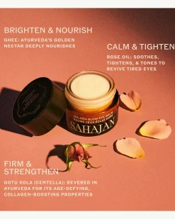 Golden Glow Eye Balm with Ghee, Eye Bright + Centella