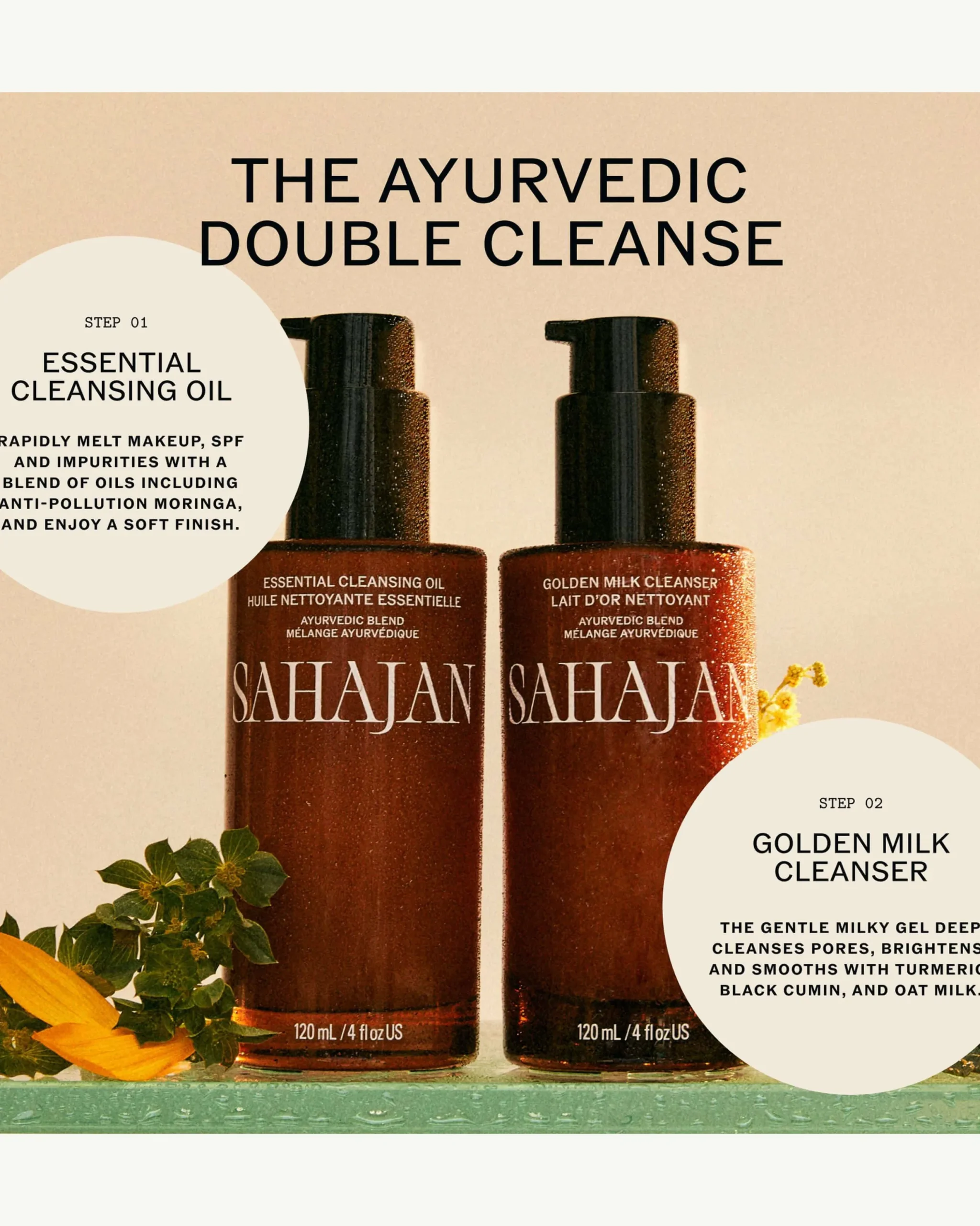Golden Milk Cleanser with Turmeric , Vitamin C + Black Cumin Seed Oil