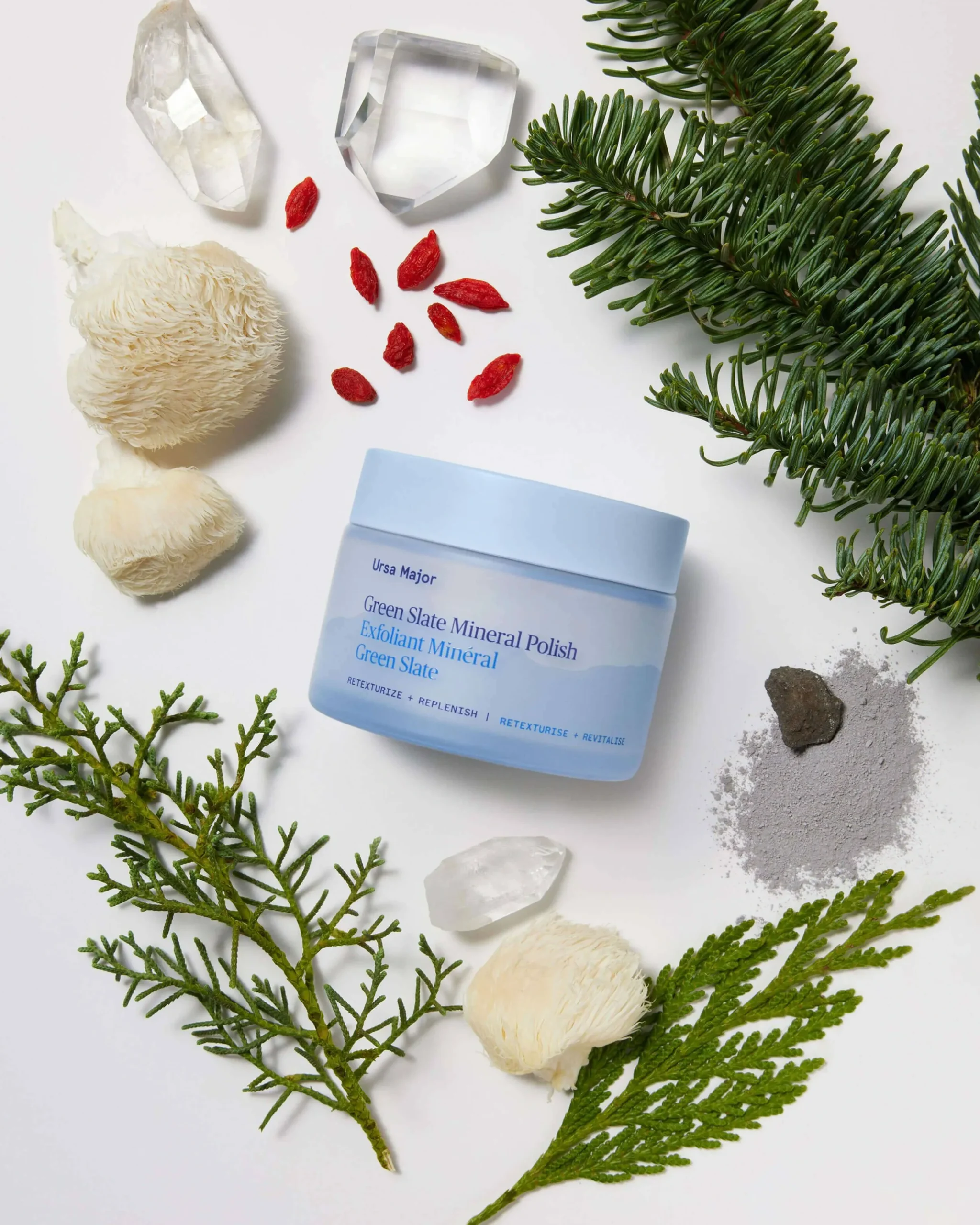 Green Slate Mineral Polish Exfoliating Treatment Mask