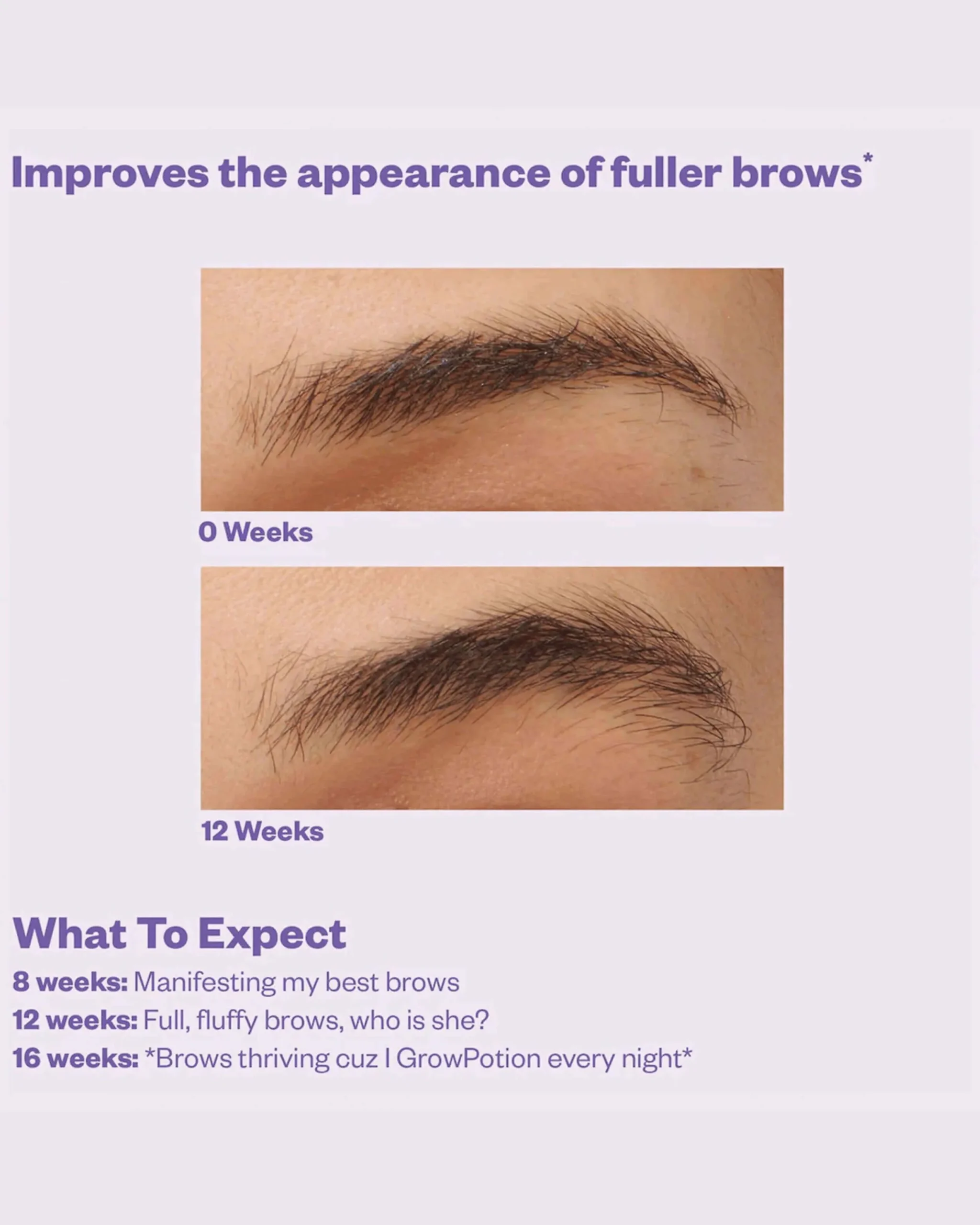 GrowPotion Fluffy Lash + Brow Boosting Serum