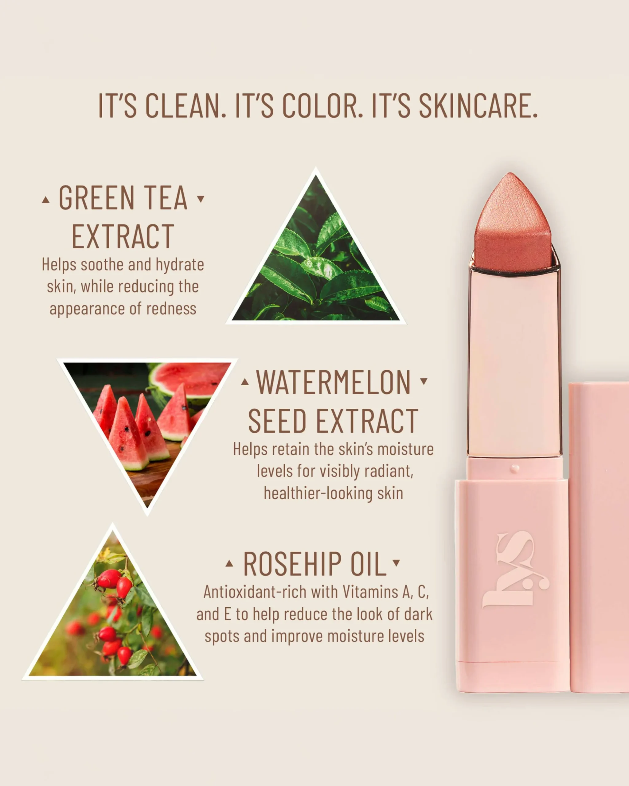Higher Standard Cream Glow Blush Stick