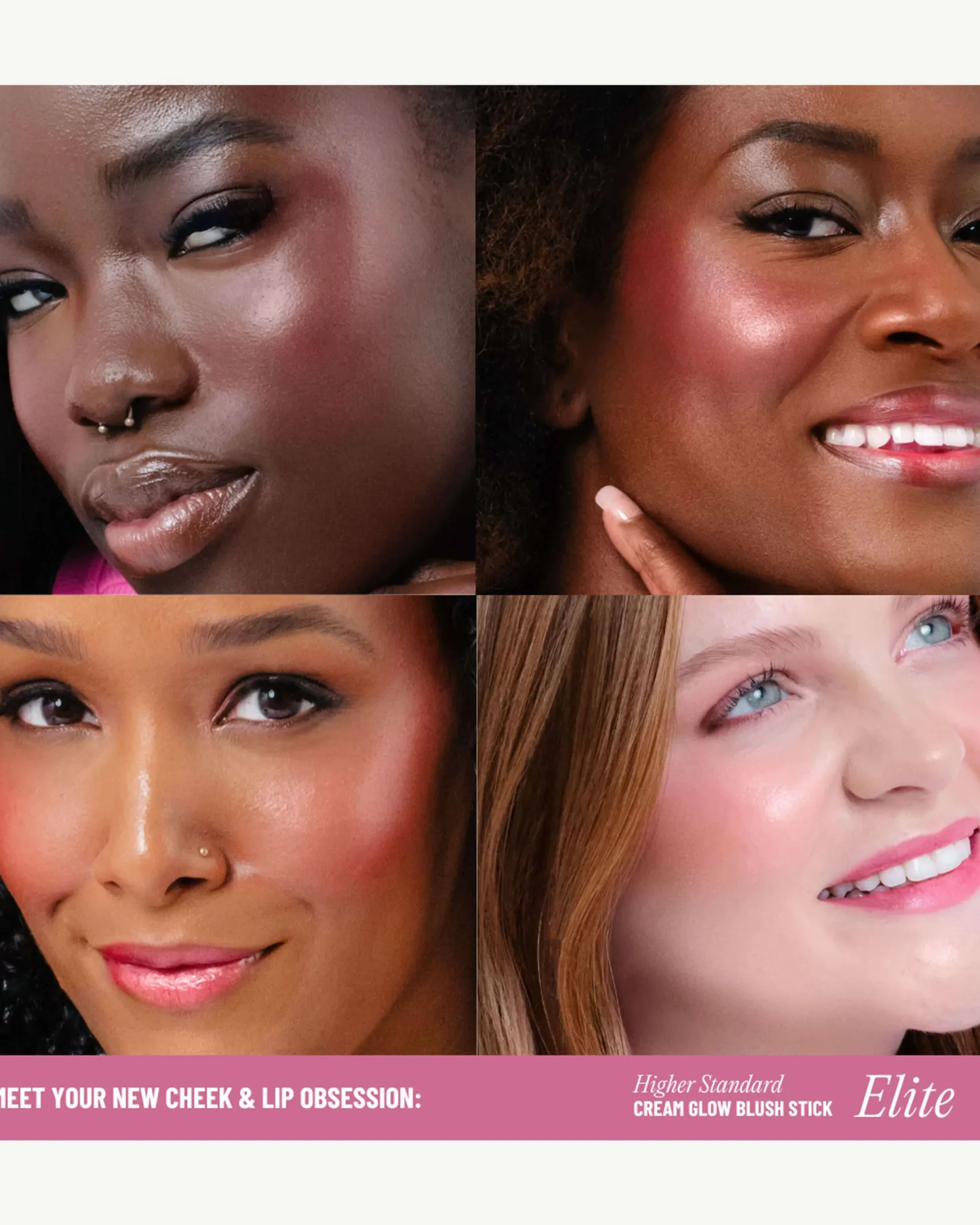Higher Standard Cream Glow Blush Stick
