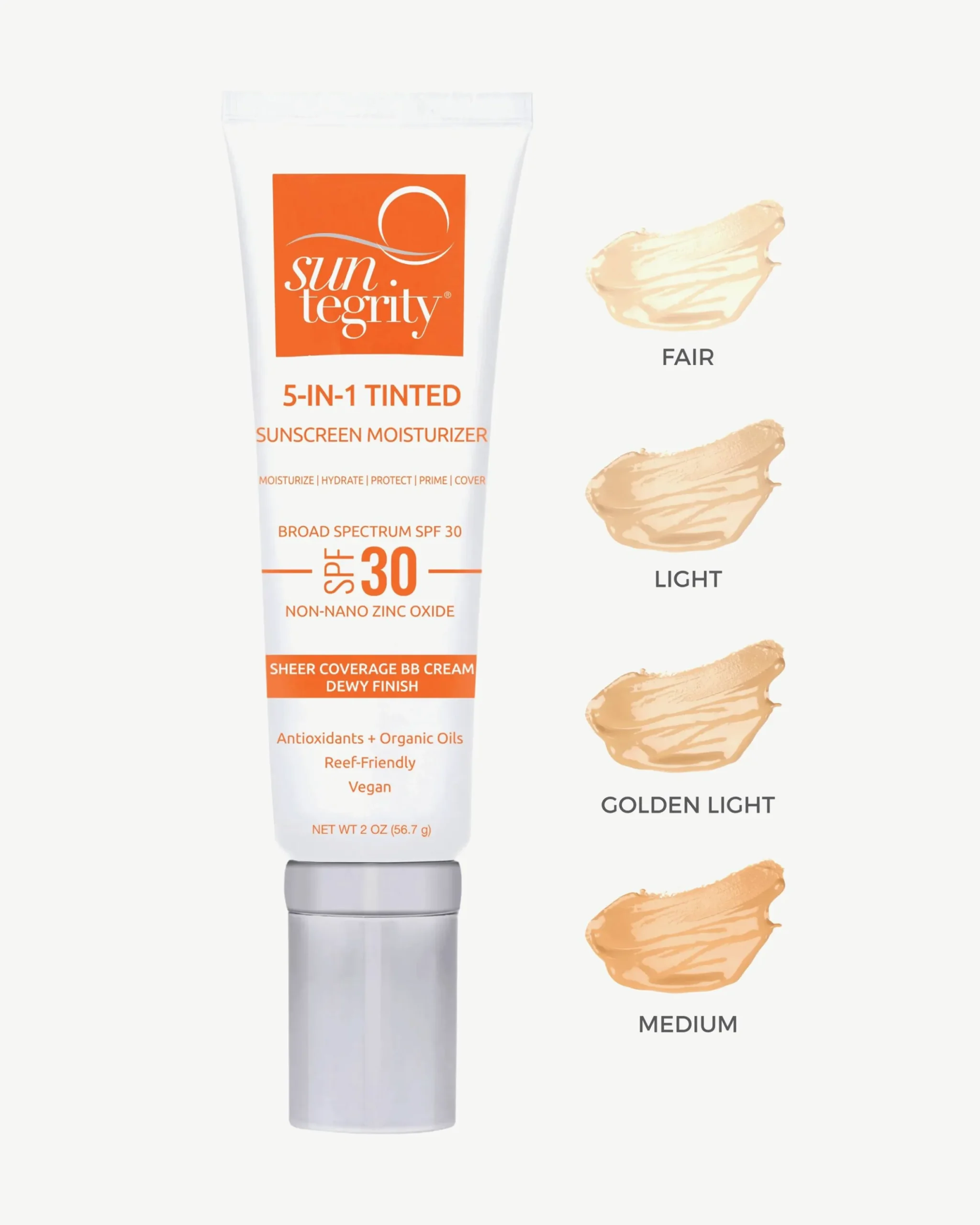 5-in-1 Tinted Moisturizing Face Sunscreen