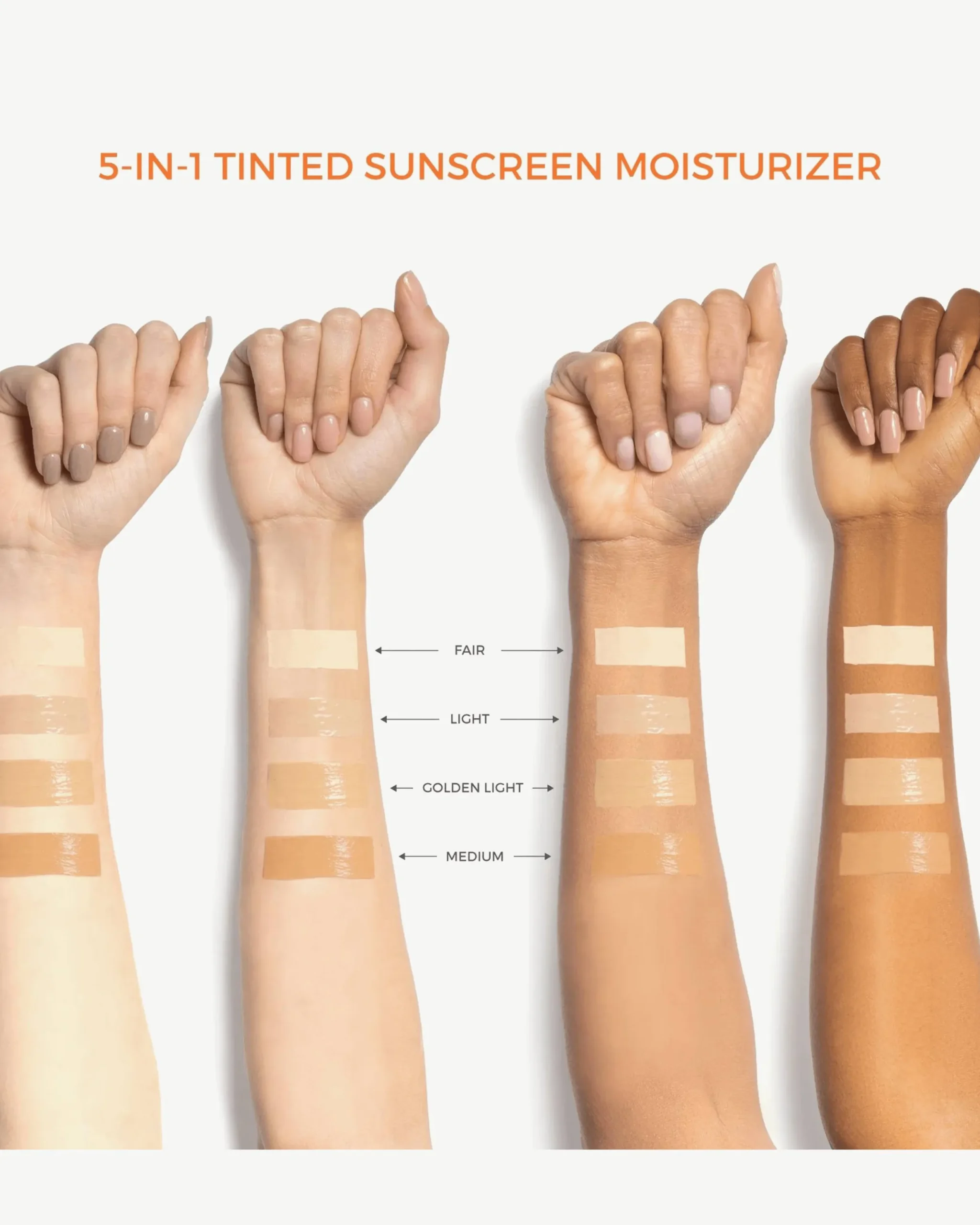 5-in-1 Tinted Moisturizing Face Sunscreen