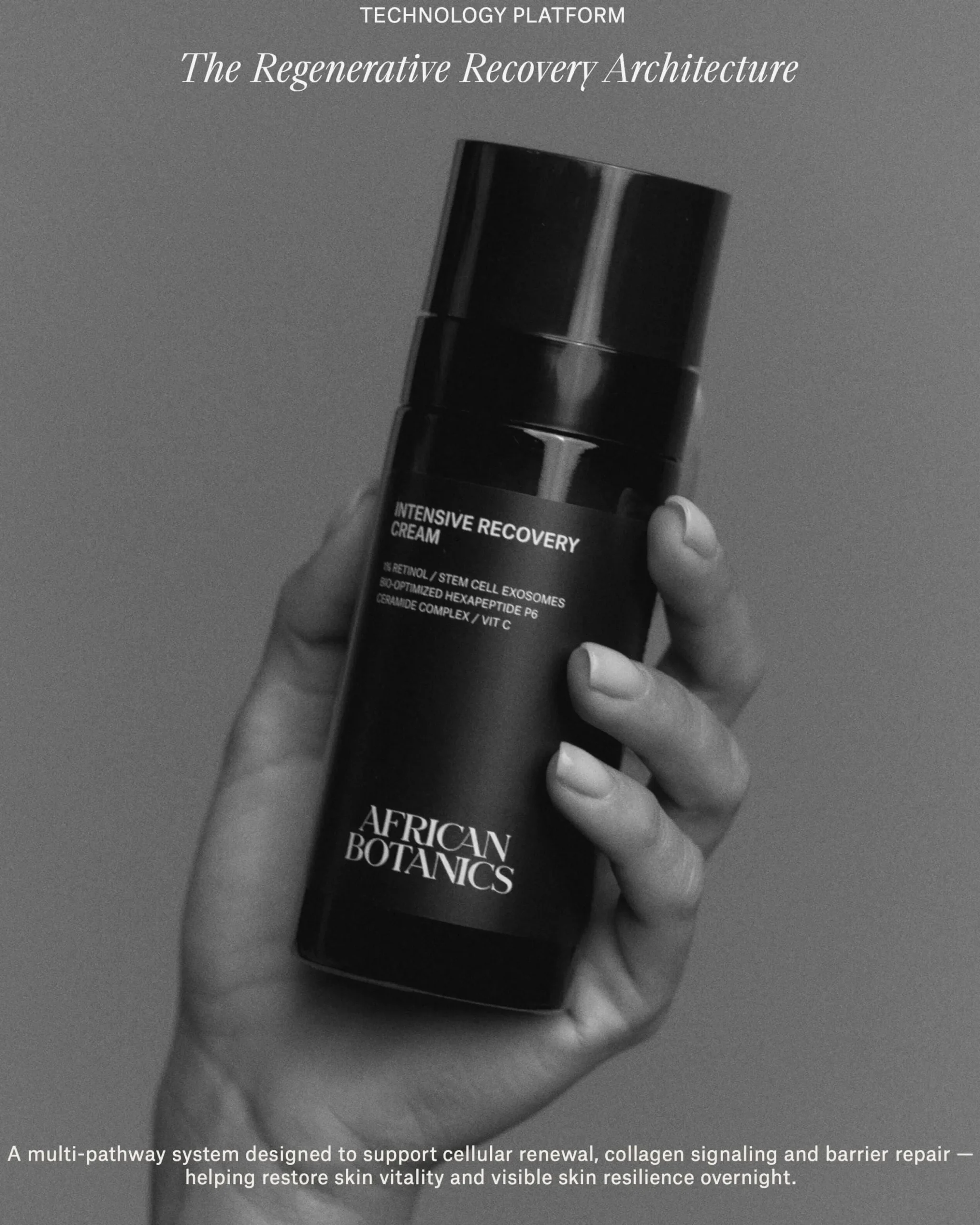 Intensive Recovery Cream Regenerative Anti-Wrinkle Treatment
