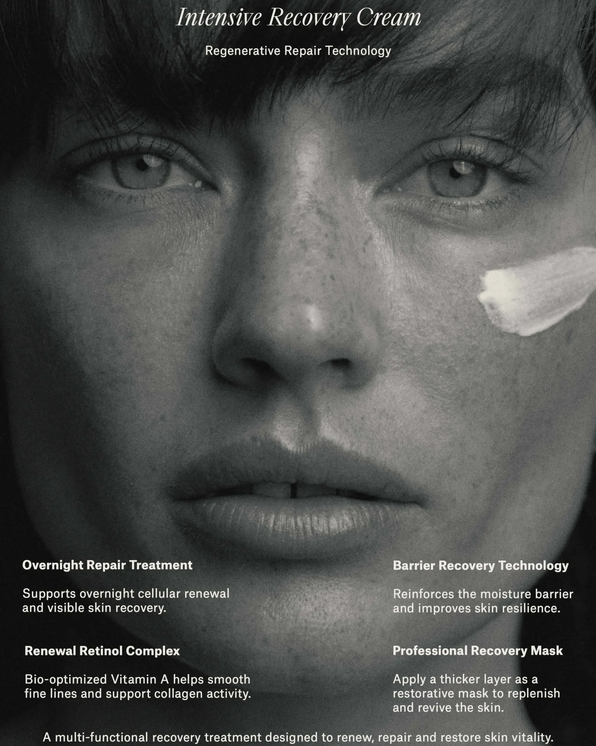 Intensive Recovery Cream Regenerative Anti-Wrinkle Treatment