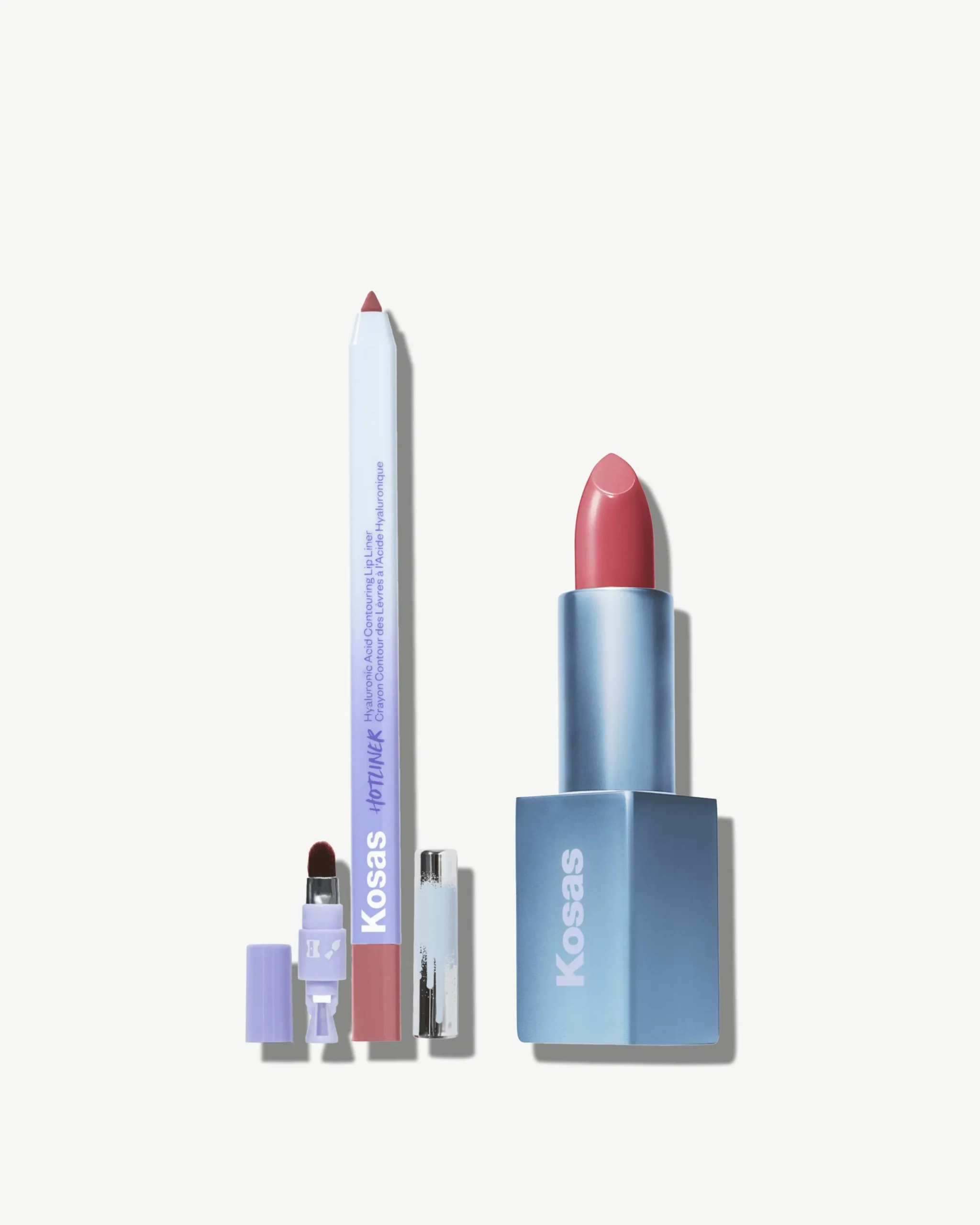 Kosas Rosewater Lip Set
