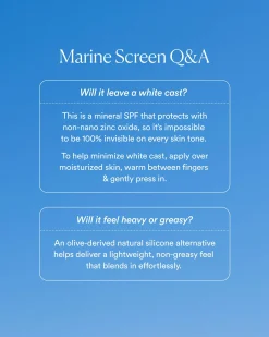 Marine Screen Mineral SPF 50 Sunscreen