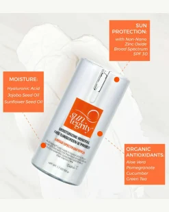 Moisturizing Mineral Face Sunscreen & Primer, SPF 30