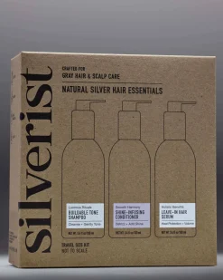 Natural Silver Hair Essentials - Travel Size Kit