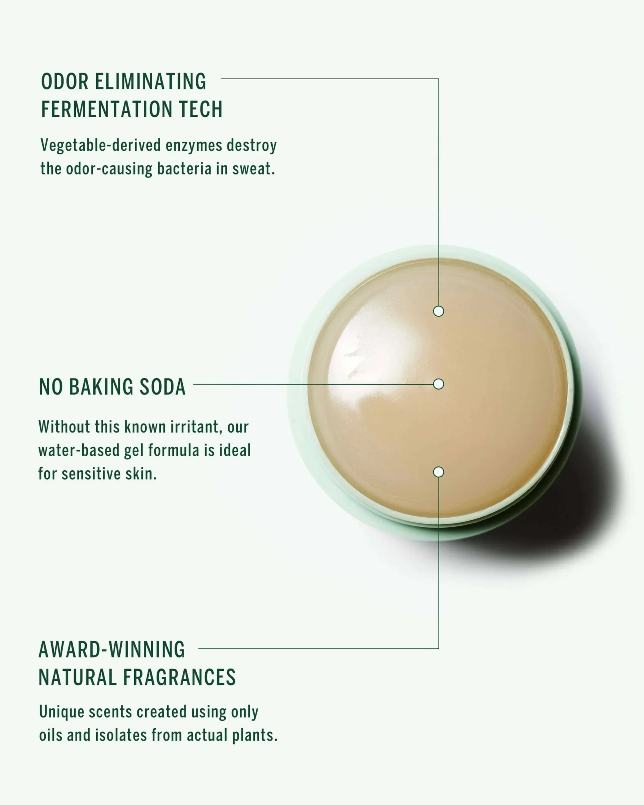 N° Green Deodorant Travel Size