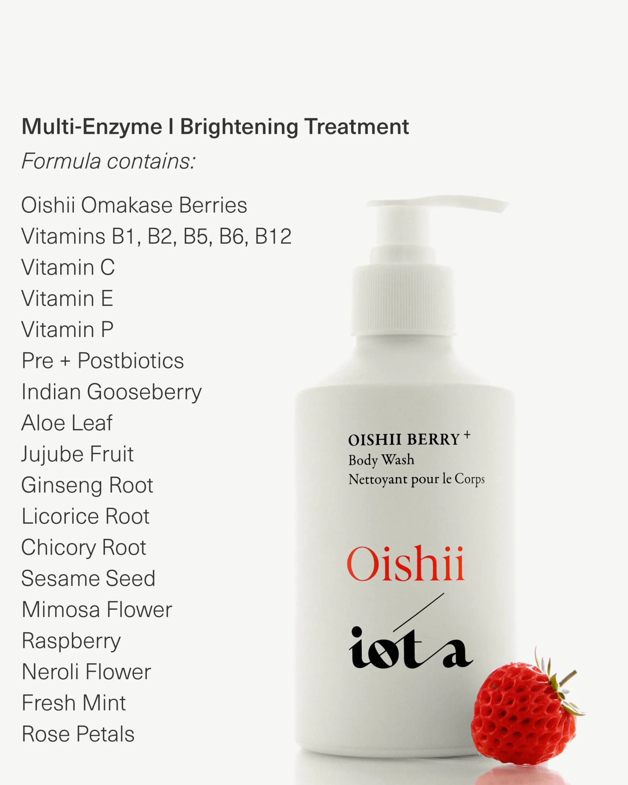 Oishii Berry Body Wash+