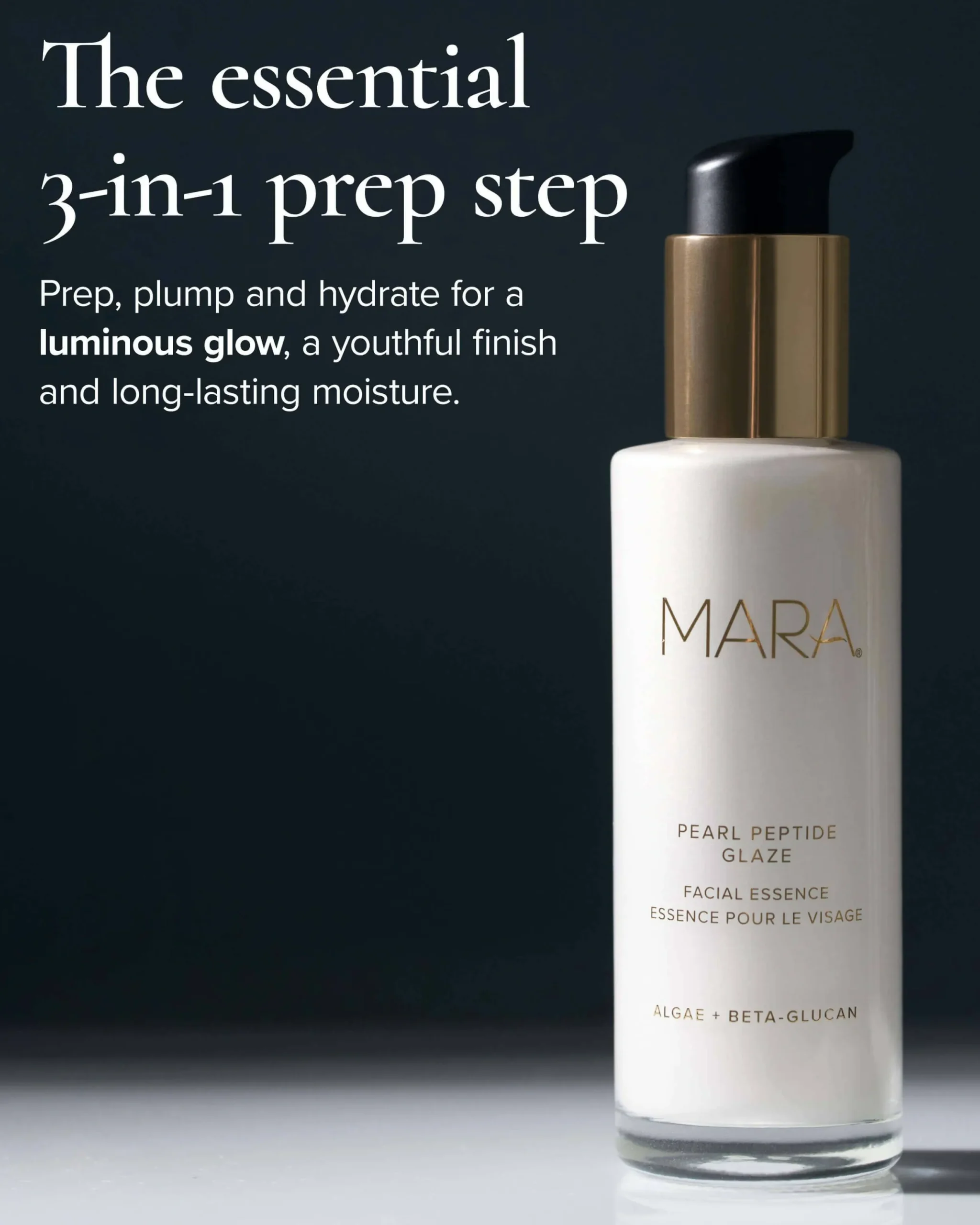 Pearl Peptide Glaze 3-in-1 Essence Toner Serum for Hydration & Redness