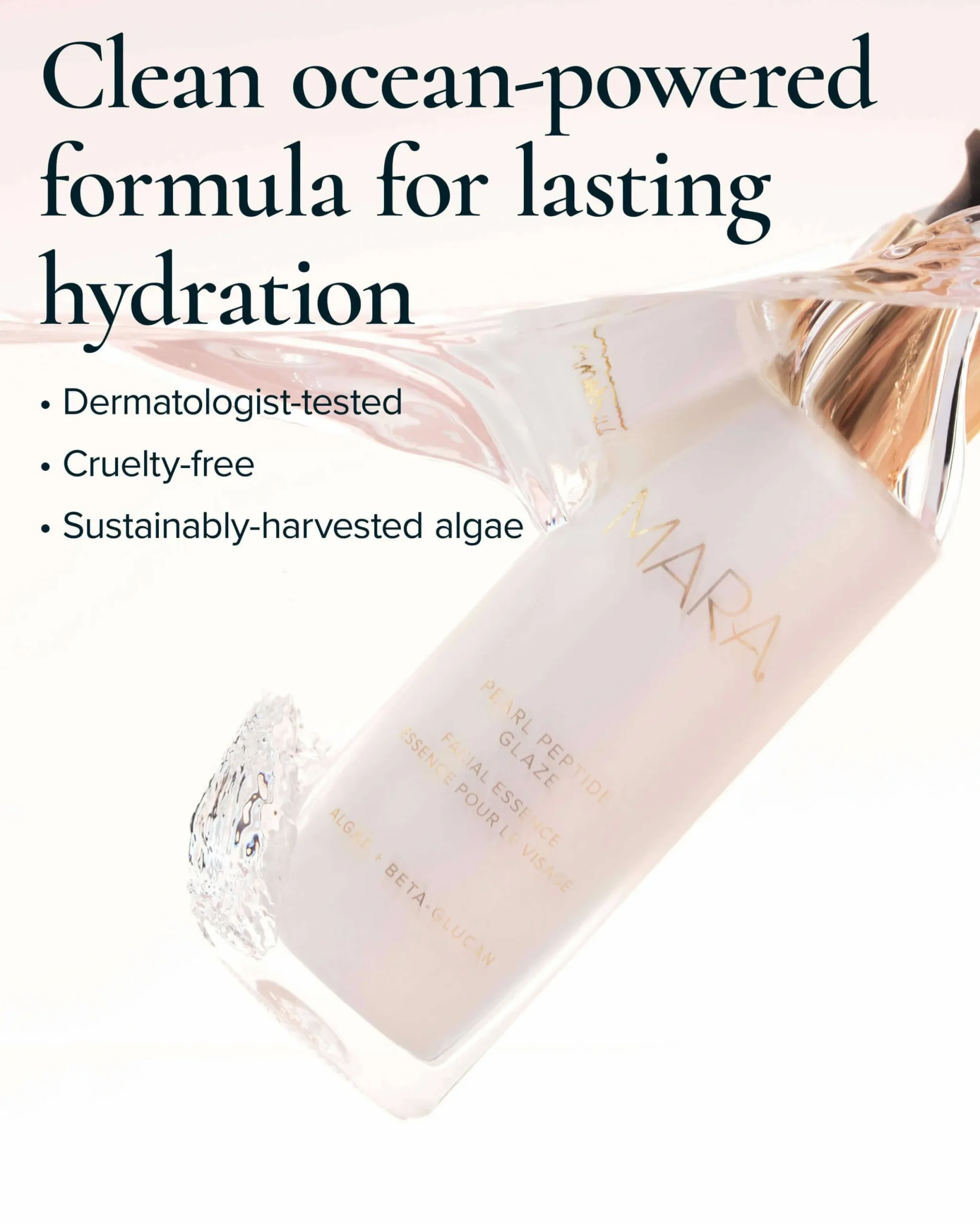 Pearl Peptide Glaze 3-in-1 Essence Toner Serum for Hydration & Redness