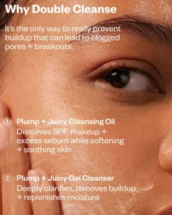 Plump + Juicy Double Cleansing System