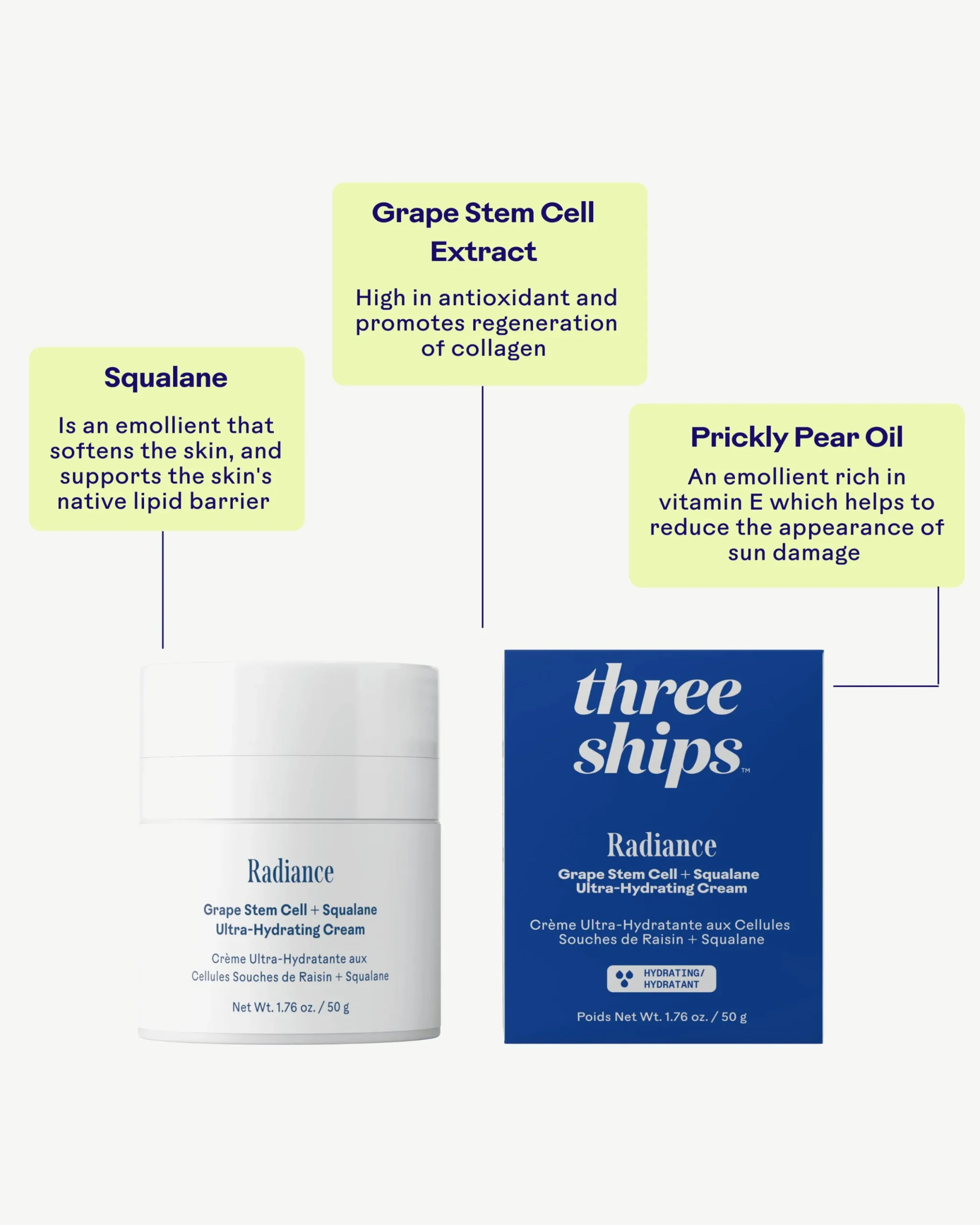 Radiance Grape Stem Cell + Squalane Day Cream