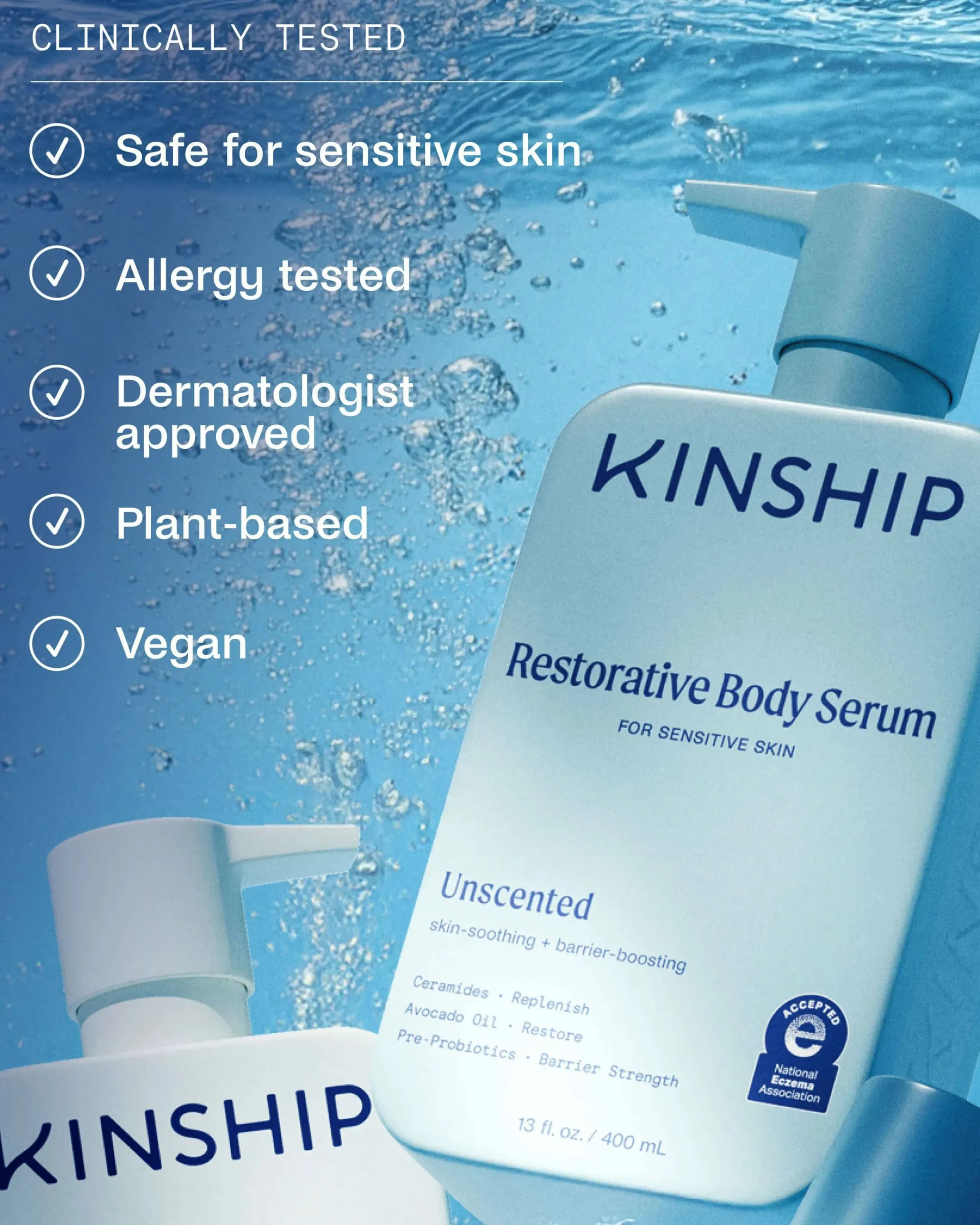 Restorative Body Serum for Dry & Sensitive Skin (Unscented)