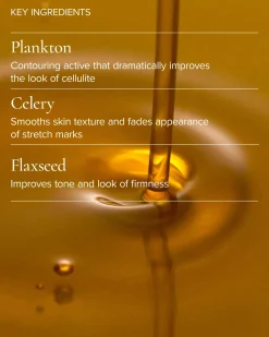 Sea Sculpt Body Oil for Firmness & Cellulite with Algae + Moringa