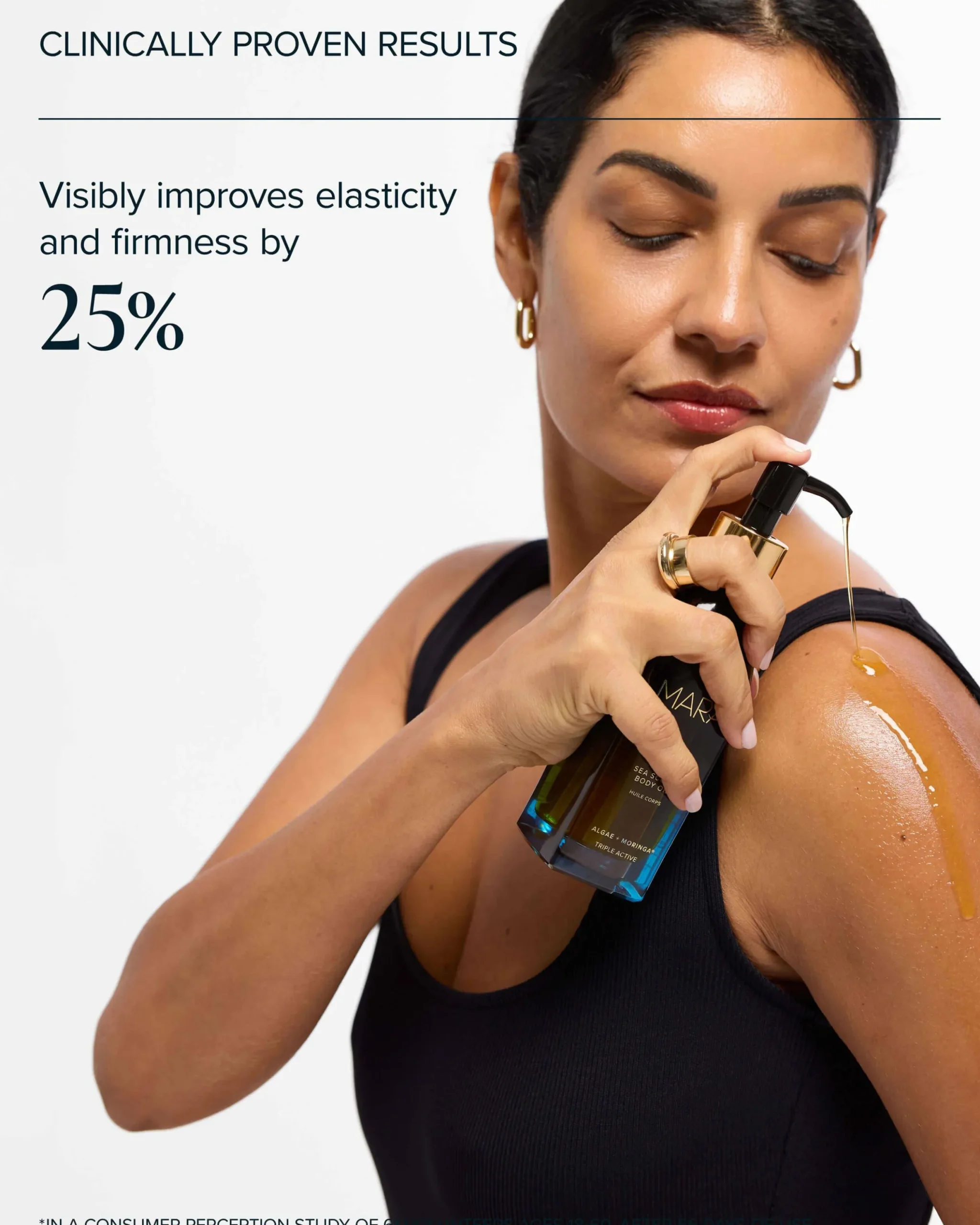Sea Sculpt Body Oil for Firmness & Cellulite with Algae + Moringa