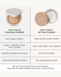 Soft Focus Finishing Powder with 12-Hour Shine Control