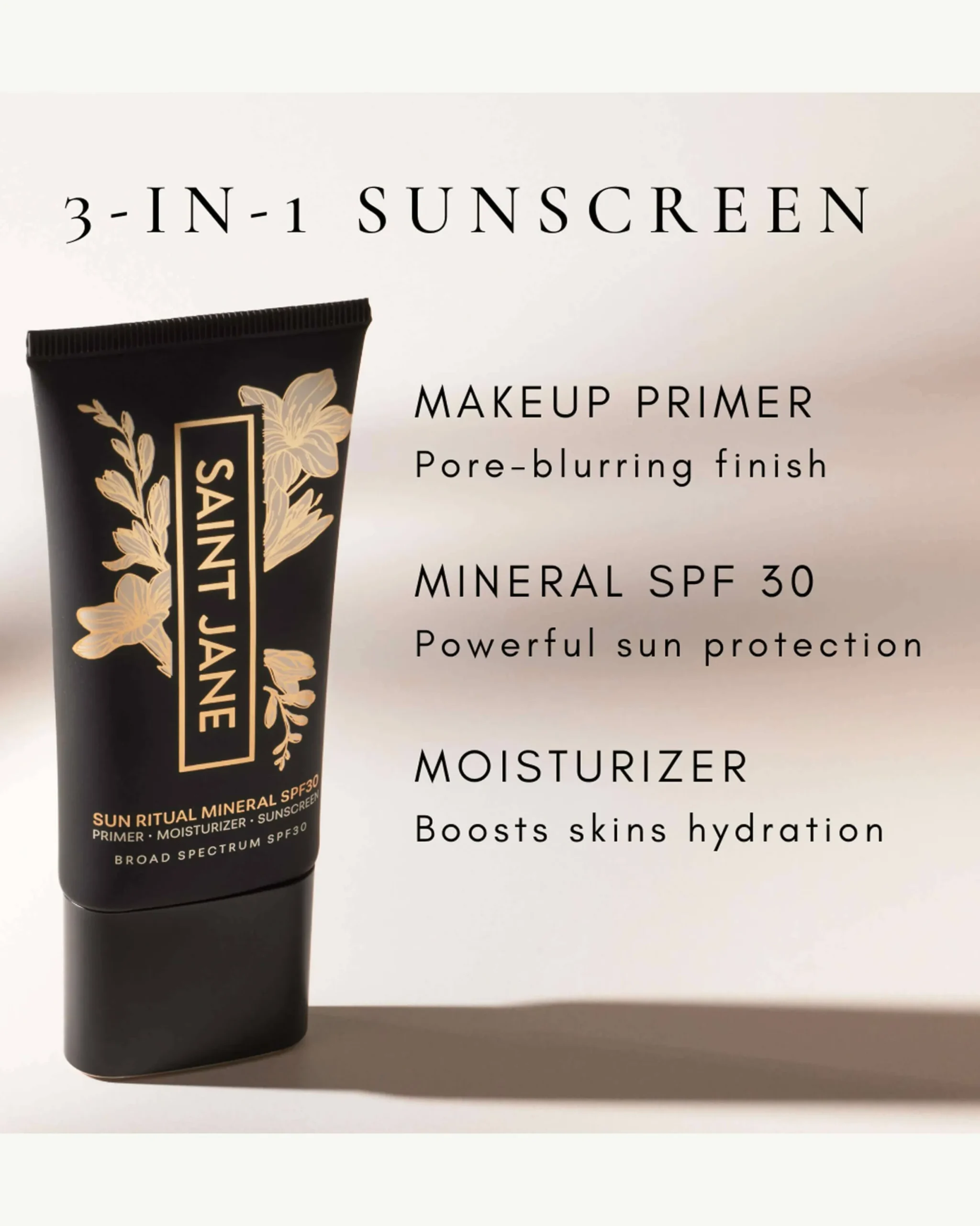 Sun Ritual Mineral SPF 30 - Pore Smoothing Sunscreen