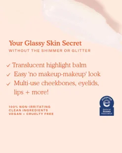 SuperDew Shimmer-Free Highlighter Balm