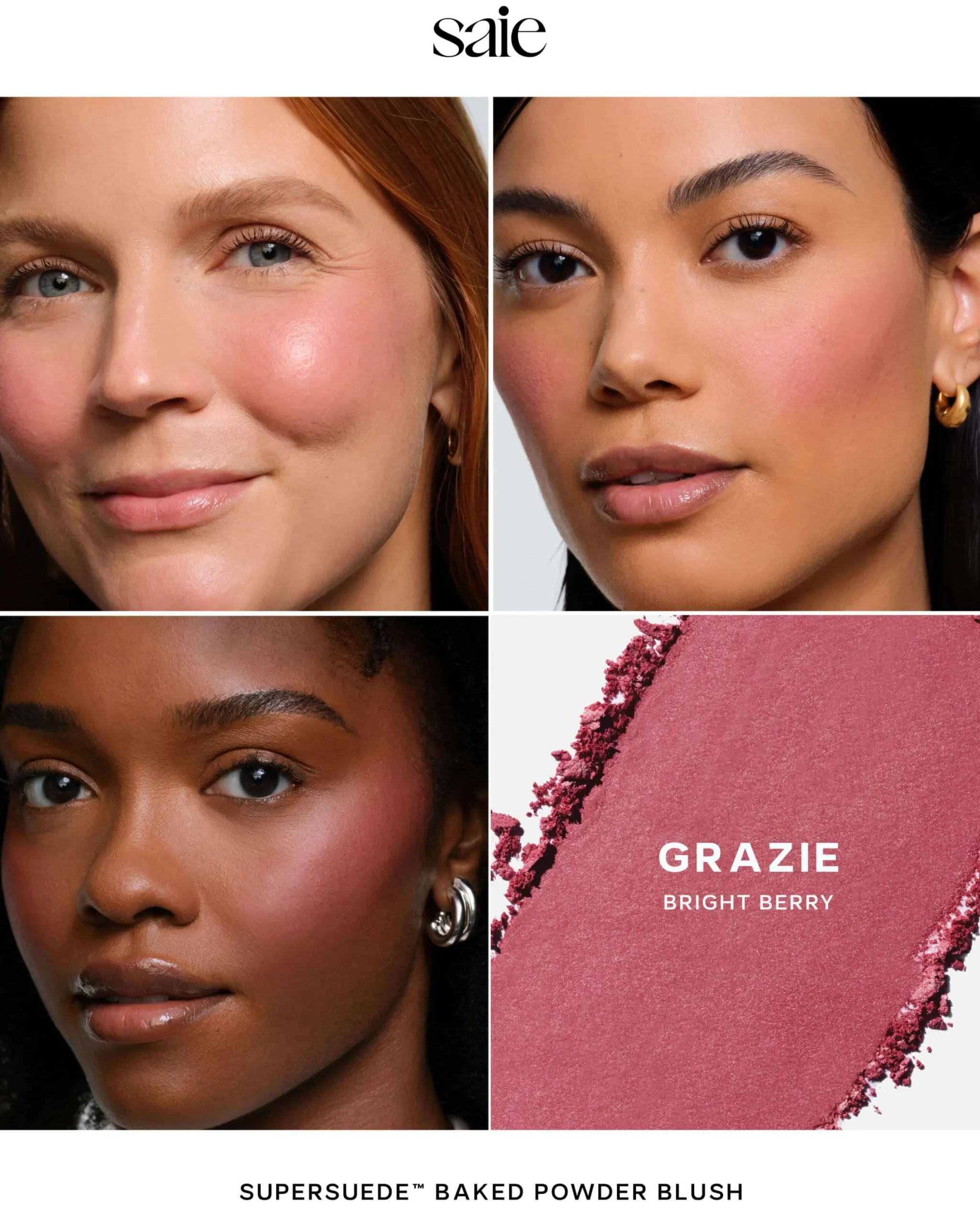 SuperSuede™ Radiant Talc-Free Baked Powder Blush