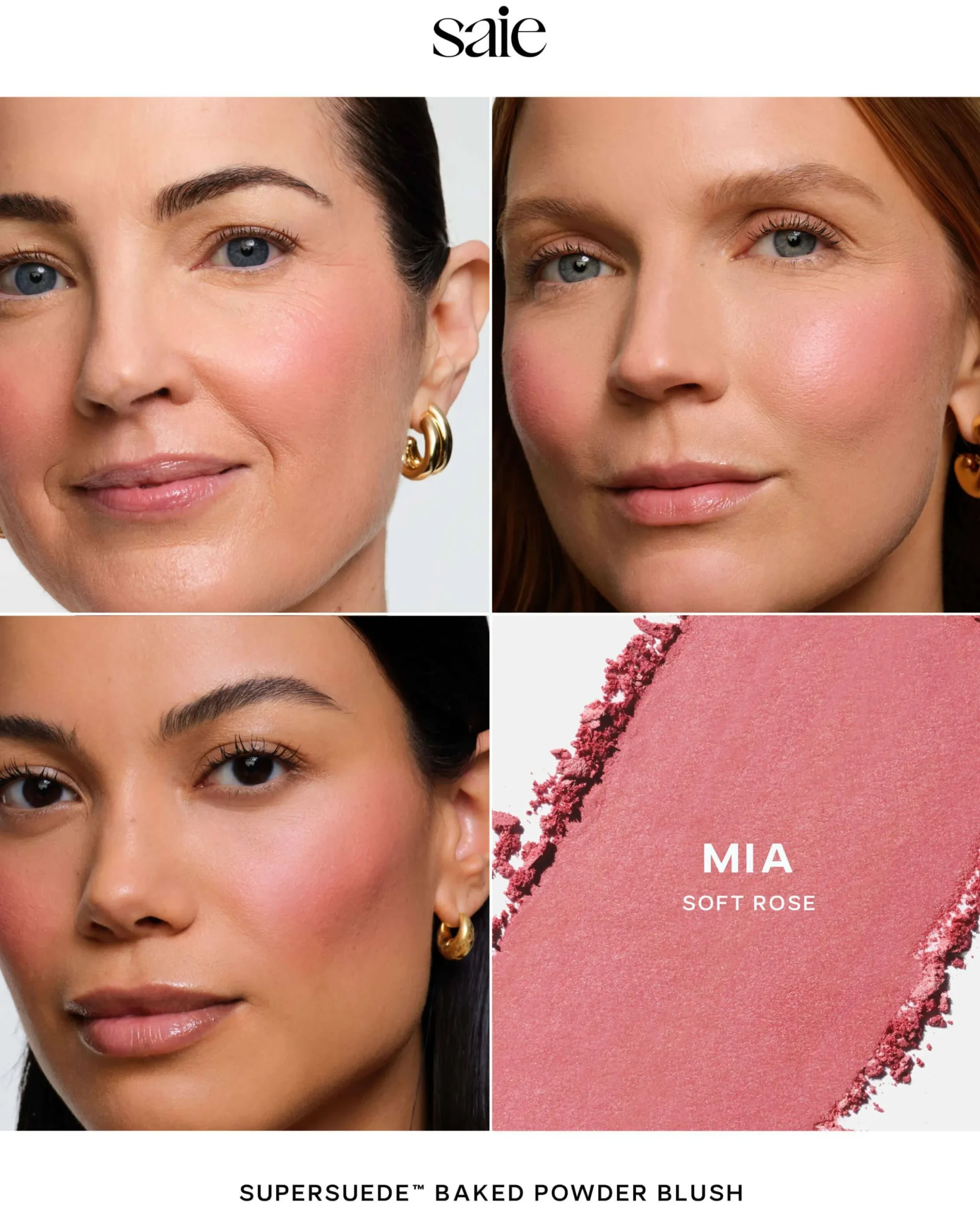 SuperSuede™ Radiant Talc-Free Baked Powder Blush
