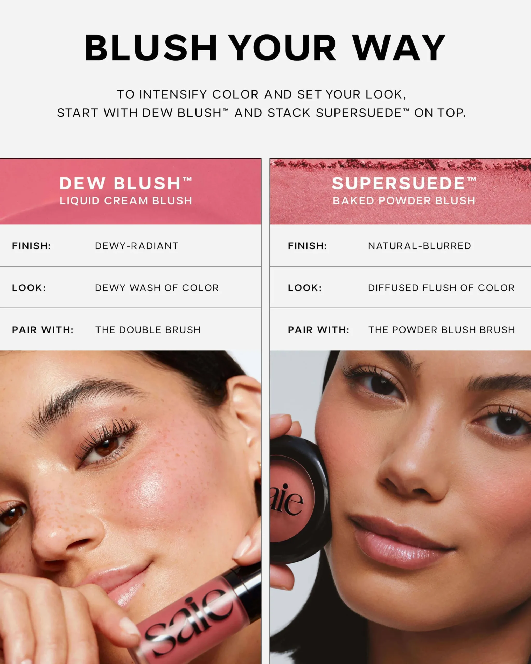 SuperSuede™ Radiant Talc-Free Baked Powder Blush